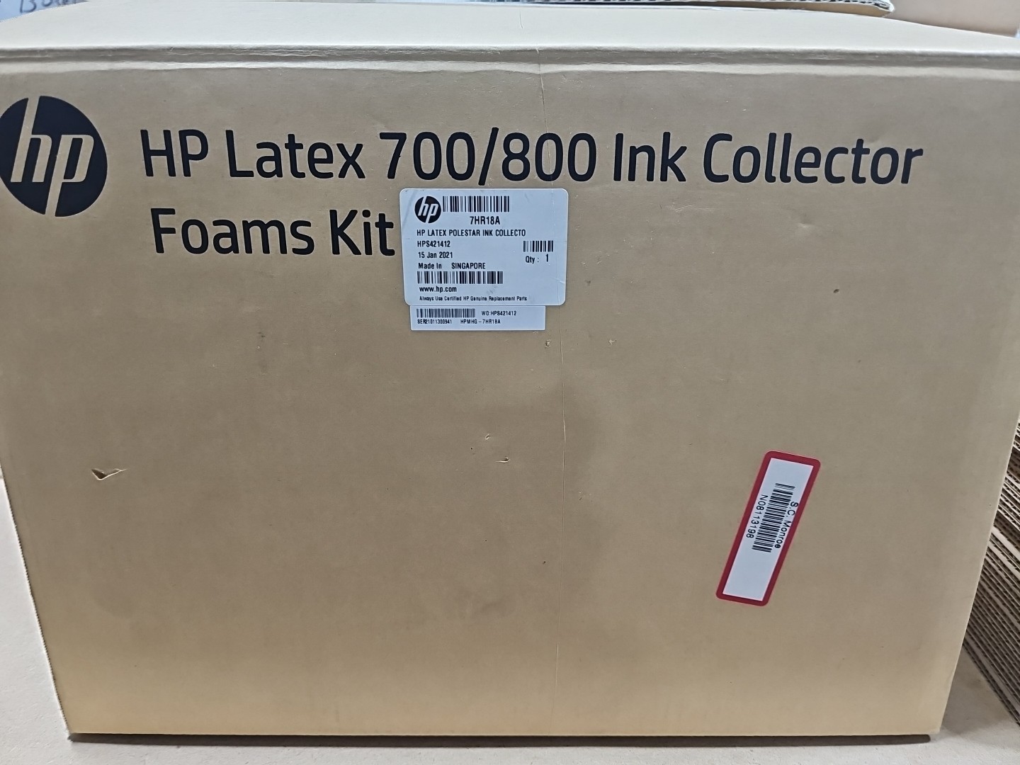 HP Latex 700/800 Ink Collector Foams Kit (7HR18A)