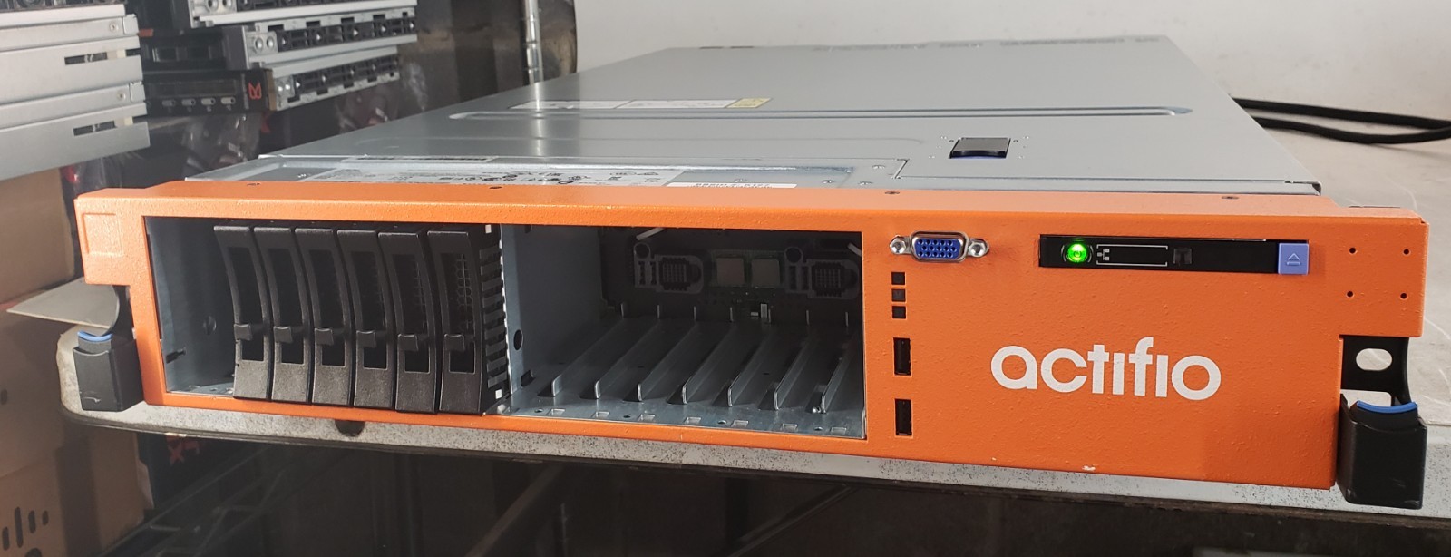 IBM 7915 AC1 M4 E27R704 Server Intel 2650V2 32GB RAM NO HDD w/ 2x 750w PSU