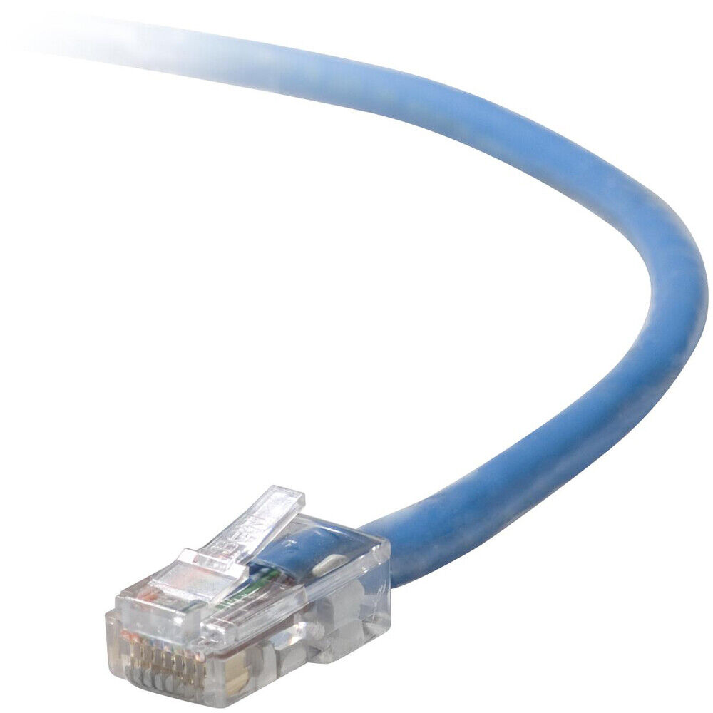 Belkin A3L791-02-BLU-S Cat5E RJ-45 Male to Snagless Ethernet Cable