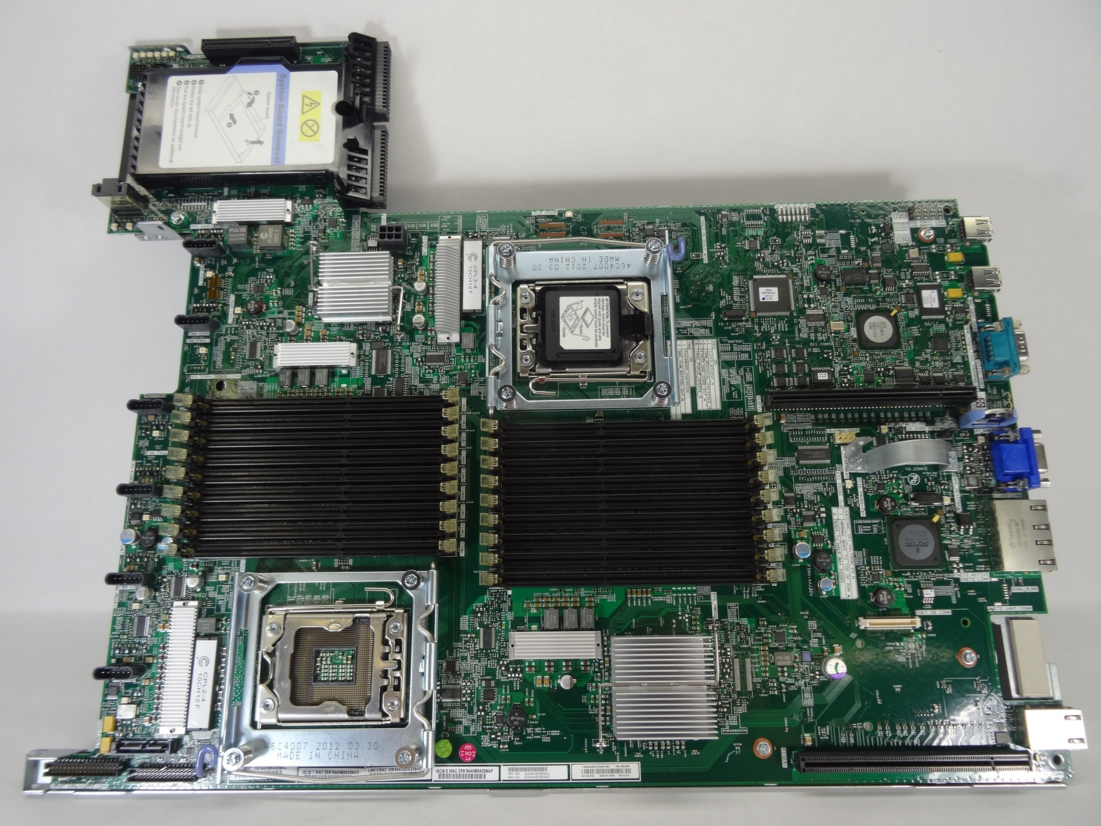 IBM 00D3284  00D4062 SYSTEM BOARD FOR X3550 X3650 M3