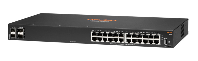 HP Aruba R8N88A 6000 24G 4SFP Switch New Open box