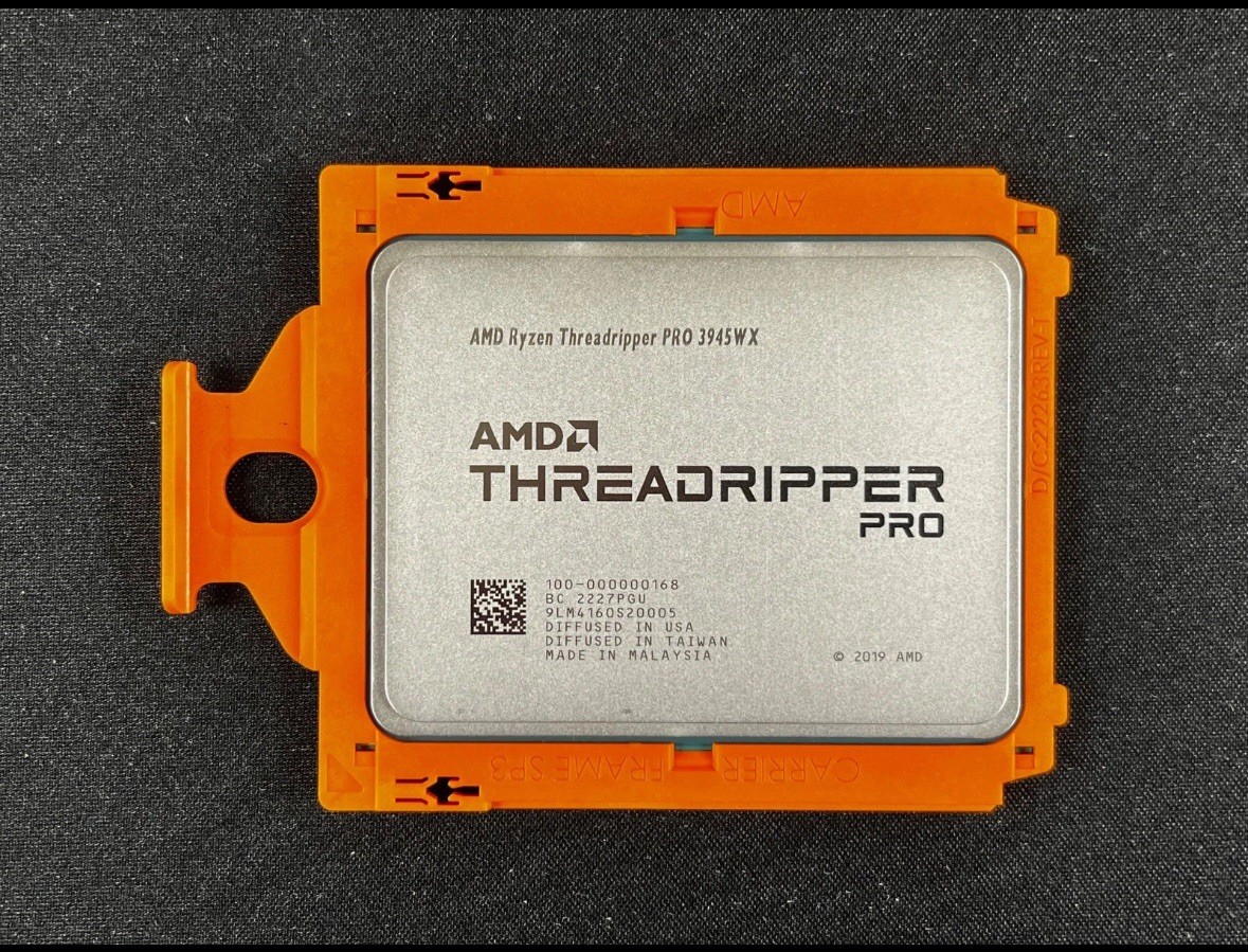 AMD Ryzen Threadripper PRO 3945WX 12-Core 4.0GHz sWRX8 CPU NEW Tray Unlocked