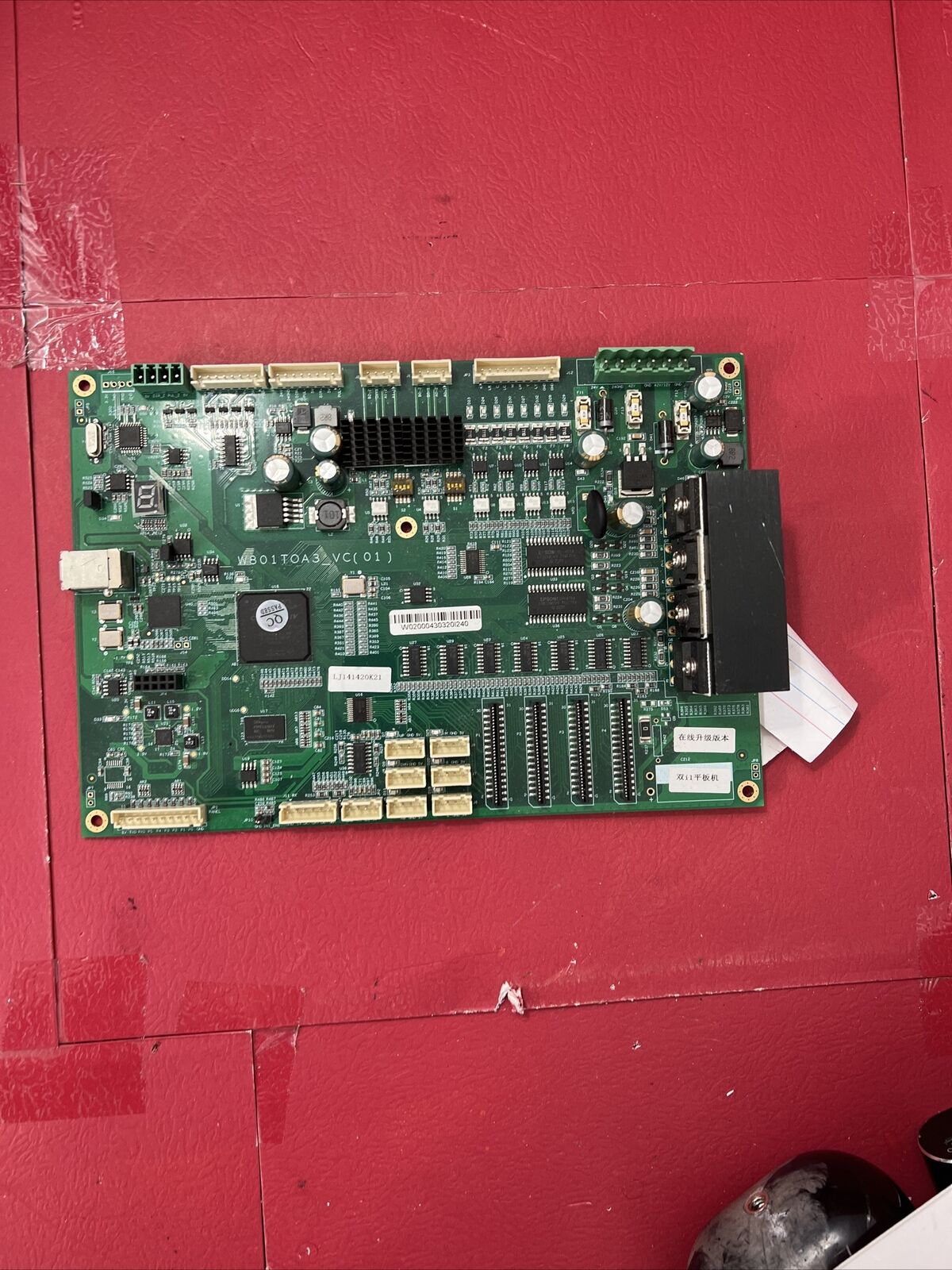 W801TOA -VA dx5 single head printer board head board motherboard for dx5