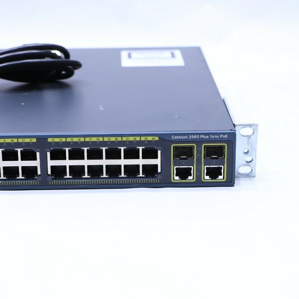 Cisco Catalyst WS-C2960+24PC-L Switch Plus Series PoE 15.0 IOS *1-Year Warranty*