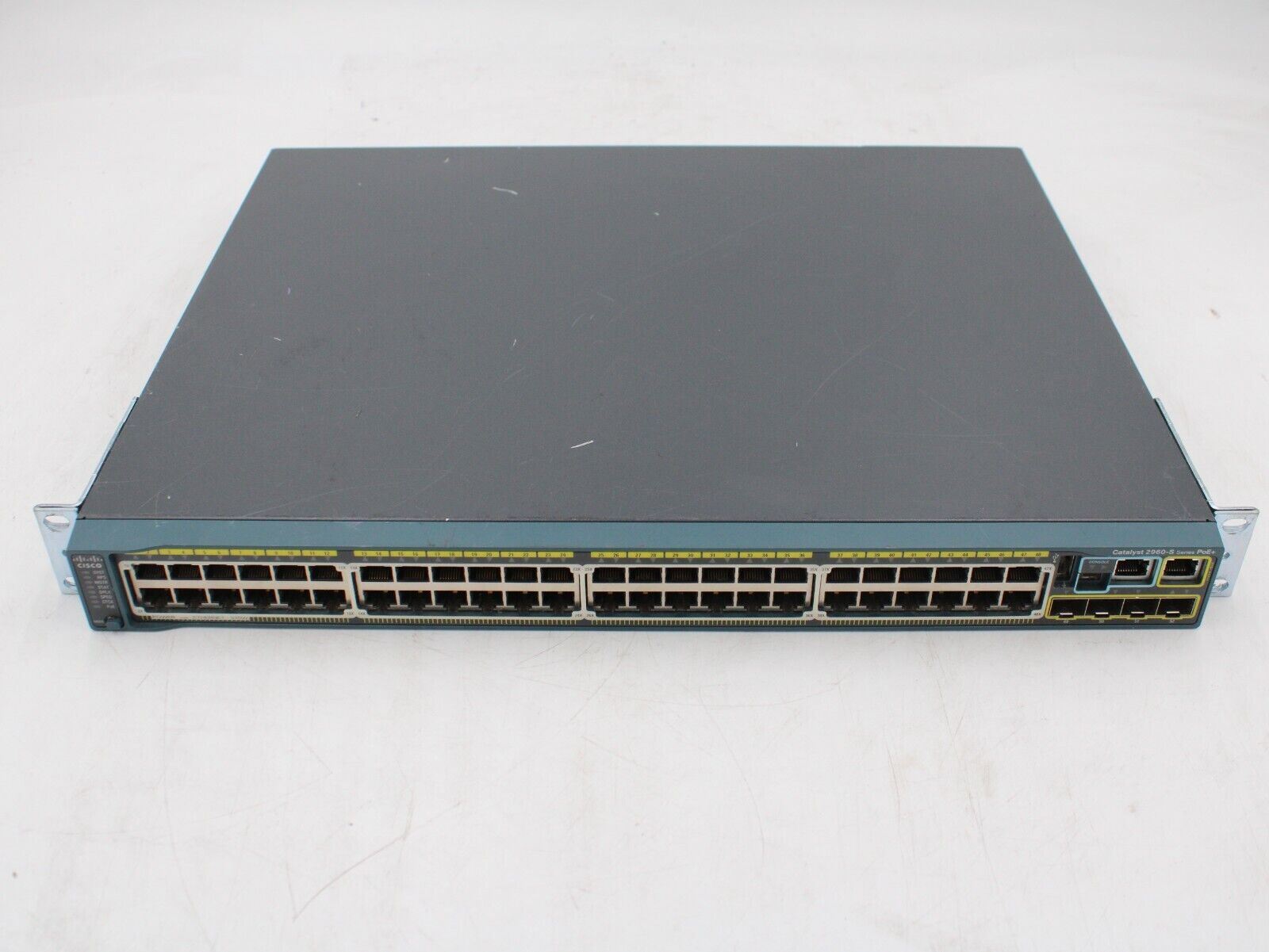 Genuine Cisco WS-C2960S-48LPS-L 48 Port PoE+ Gigabit Ethernet Switch TESTED