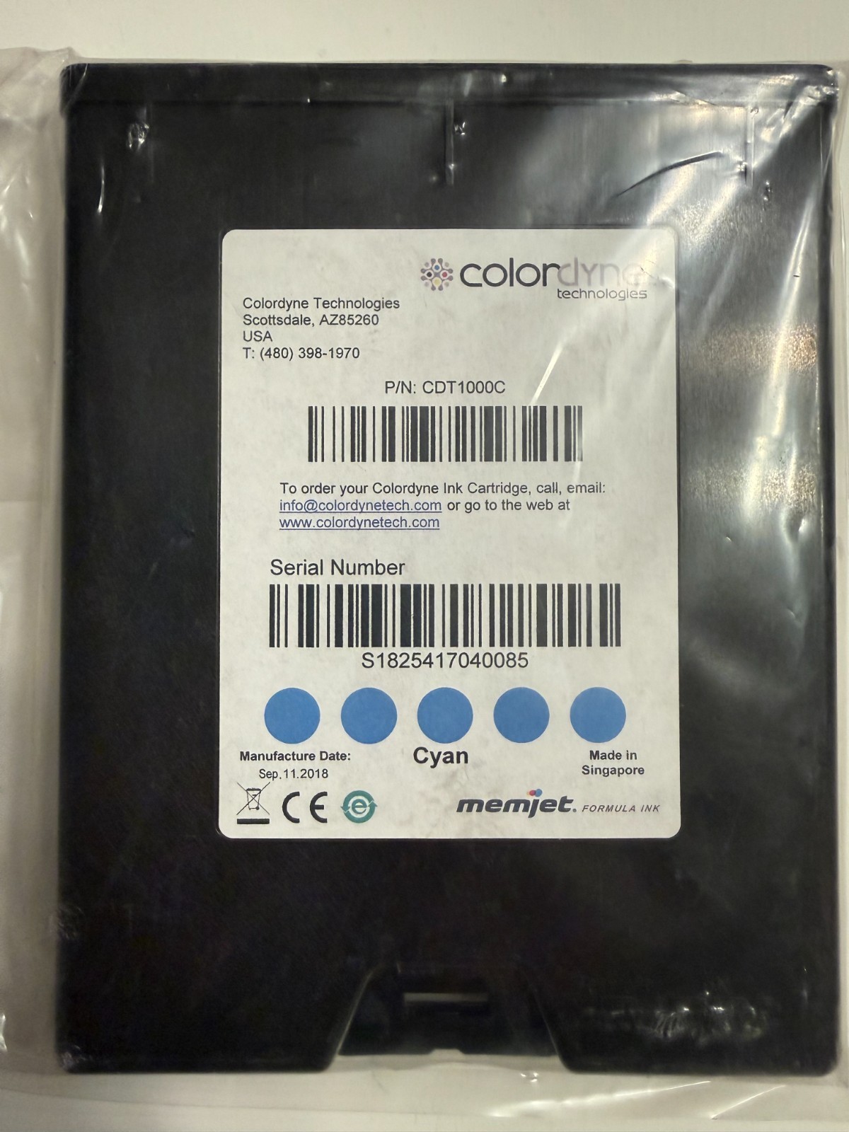 Colordyne CDT1000C - Cyan