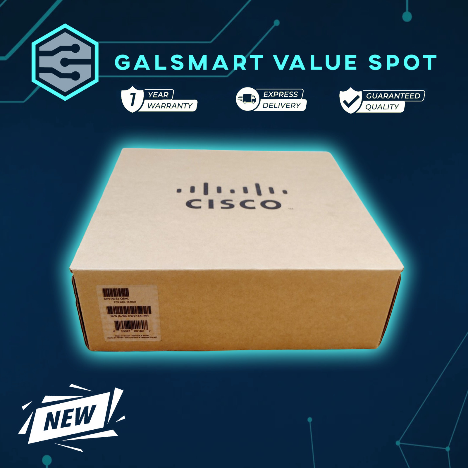 NEW Cisco Meraki CW9164I-MR Wifi 6E - Verified Unclaimed - Ships Today 