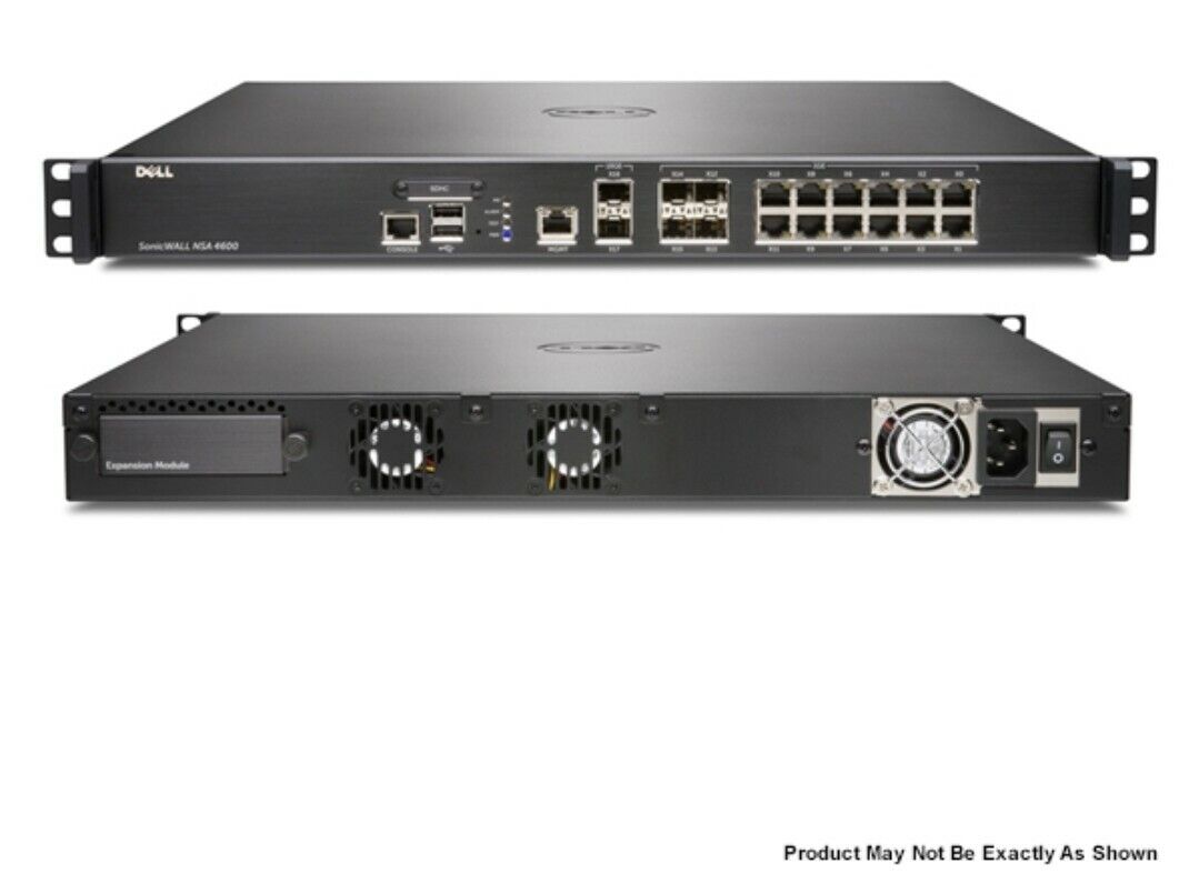 SonicWall NSA 4600 SECURITY APPLIANCE â€” NEW