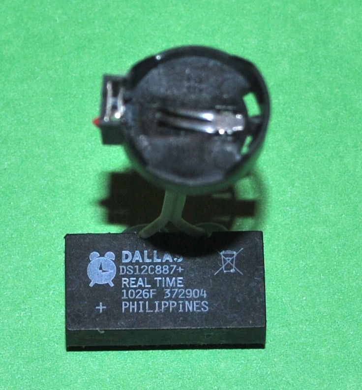 Dallas DS12887A DS12887 DS1287 ODIN CR2032 battery reworked  RTC 486 Pentium