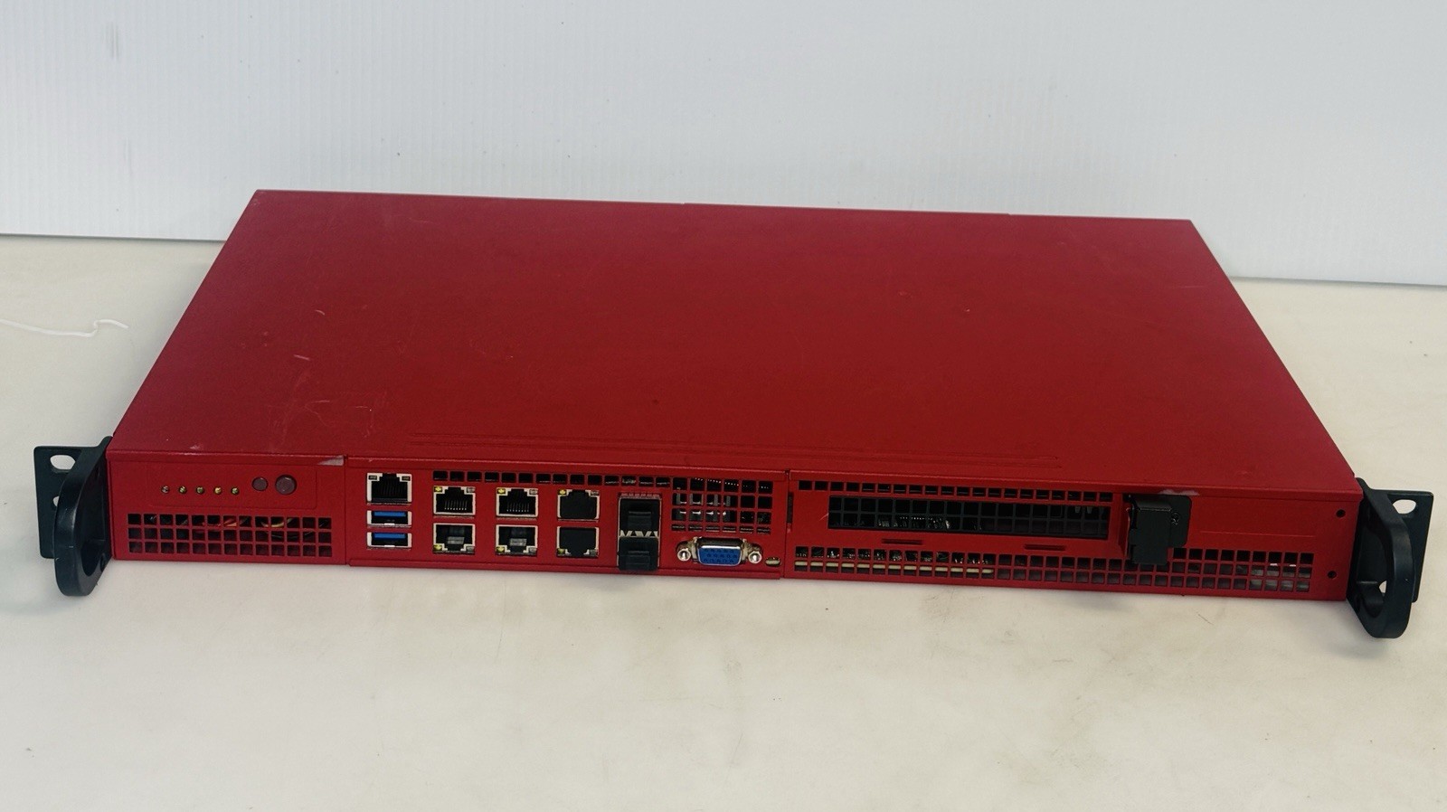 Supermicro 1U Network Server Appliance 16GB RAM 800GB SSD 6 LAN Ports Powers On