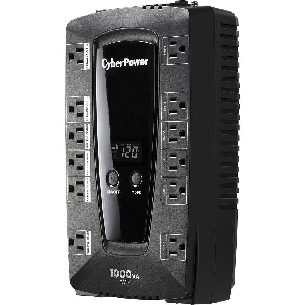 CyberPower 12-Outlet 1000VA PC Battery Back-Up System and Surge Protector