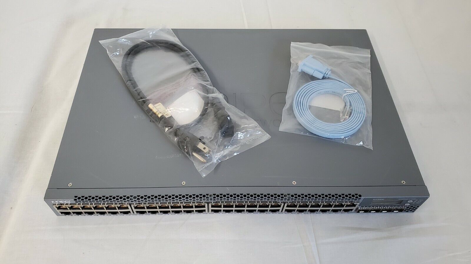 Juniper Networks EX3300-48P 48 Port Gigabit PoE 4 SFP 10G Network Switch 