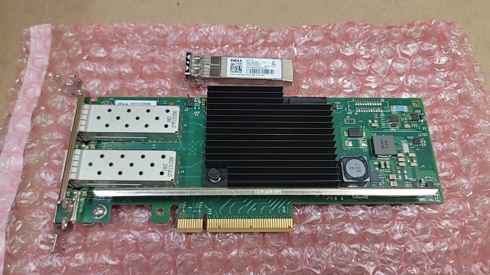 Dell 05N7Y5 Intel X710-DA2 10GB SFP+ Dual Port Network Card W/1 SFP Low Profile