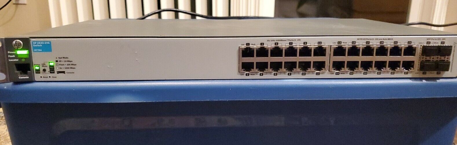 HP ProCurve 2530-24G 24-Port Gigabit Ethernet Network Switch J9776A