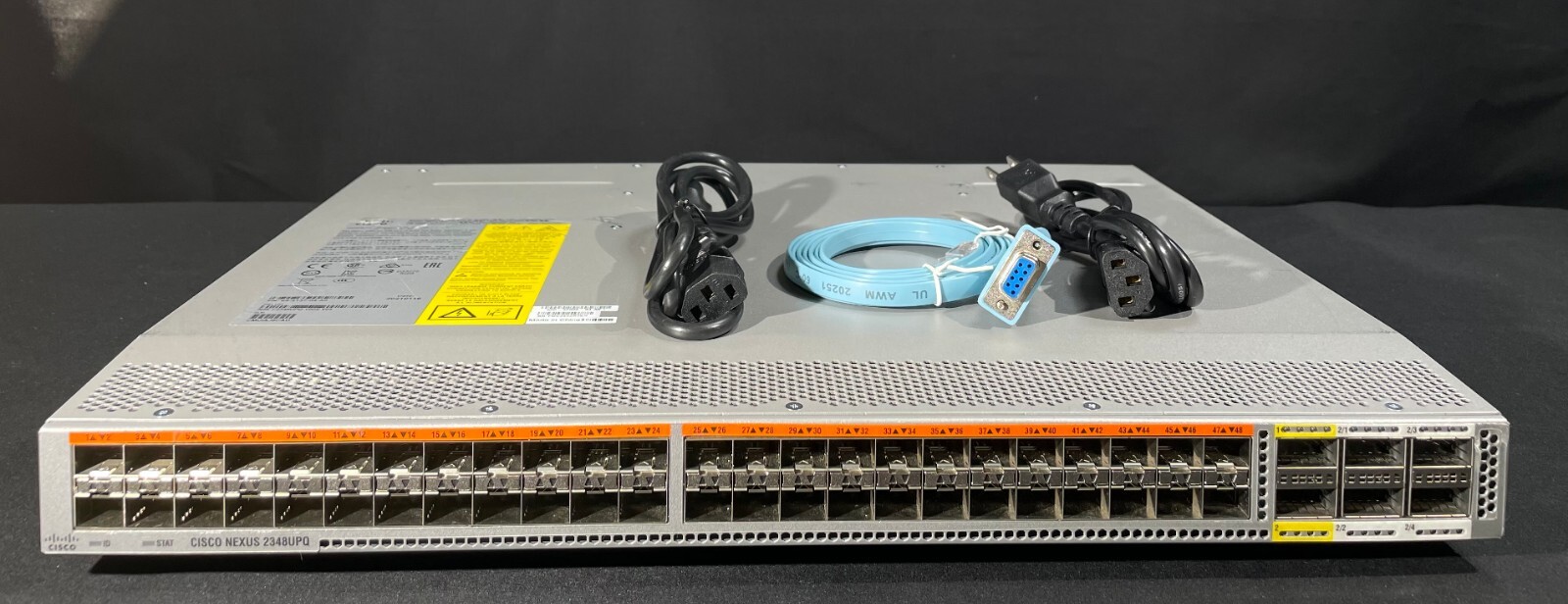 Cisco N2K-C2348UPQ-10GE 48x1/10GE SFP+ 6x40G QSFP  Switch- Same Day Shipping