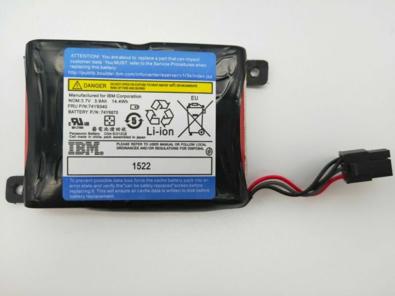 For IBM 74Y9340 74Y6870 2024 Cache Battery Pack 5776 5737