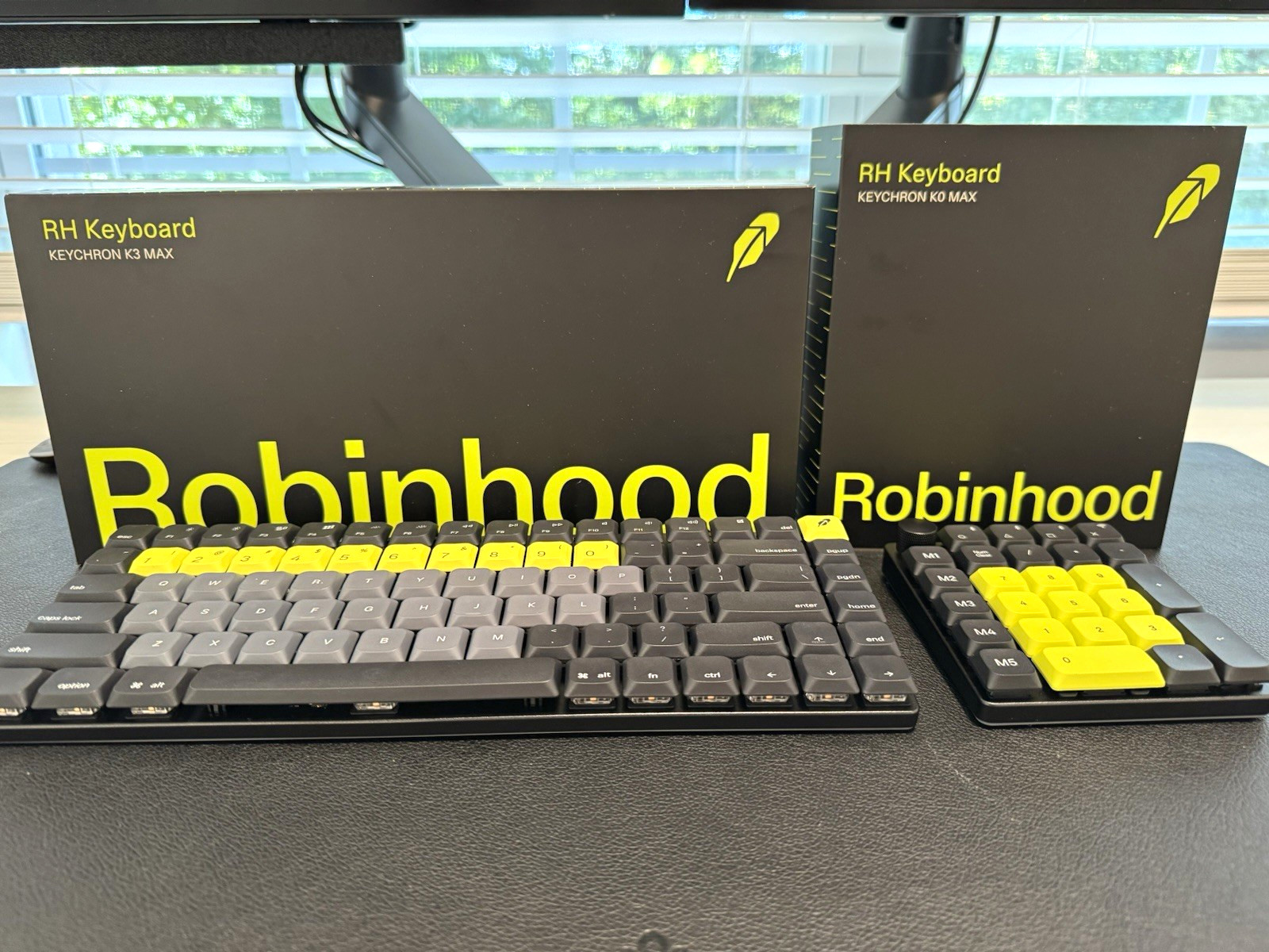 Limited Edition Robinhood Keychron K3 Max Mechanical Keyboard + K0 Max Keypad