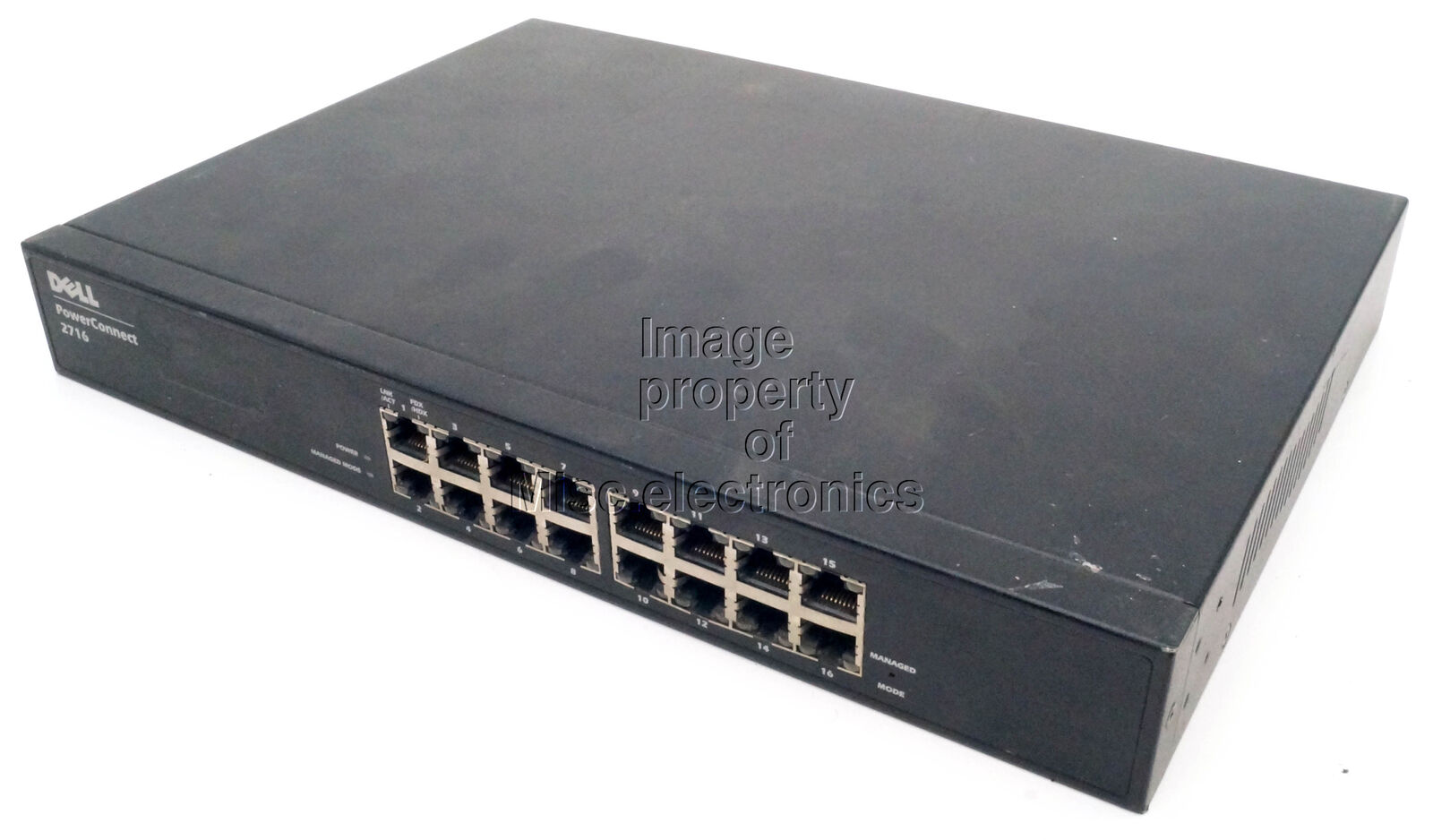 Dell PowerConnect 2716 16-Port 10/100/1000 Gigabit Ethernet Switch  A