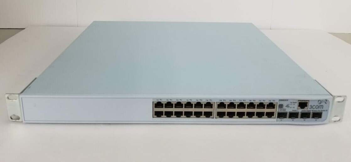 3CRUS2475 3Com 24-Ports Unified Gigabit Wired and Wireless PoE Switch