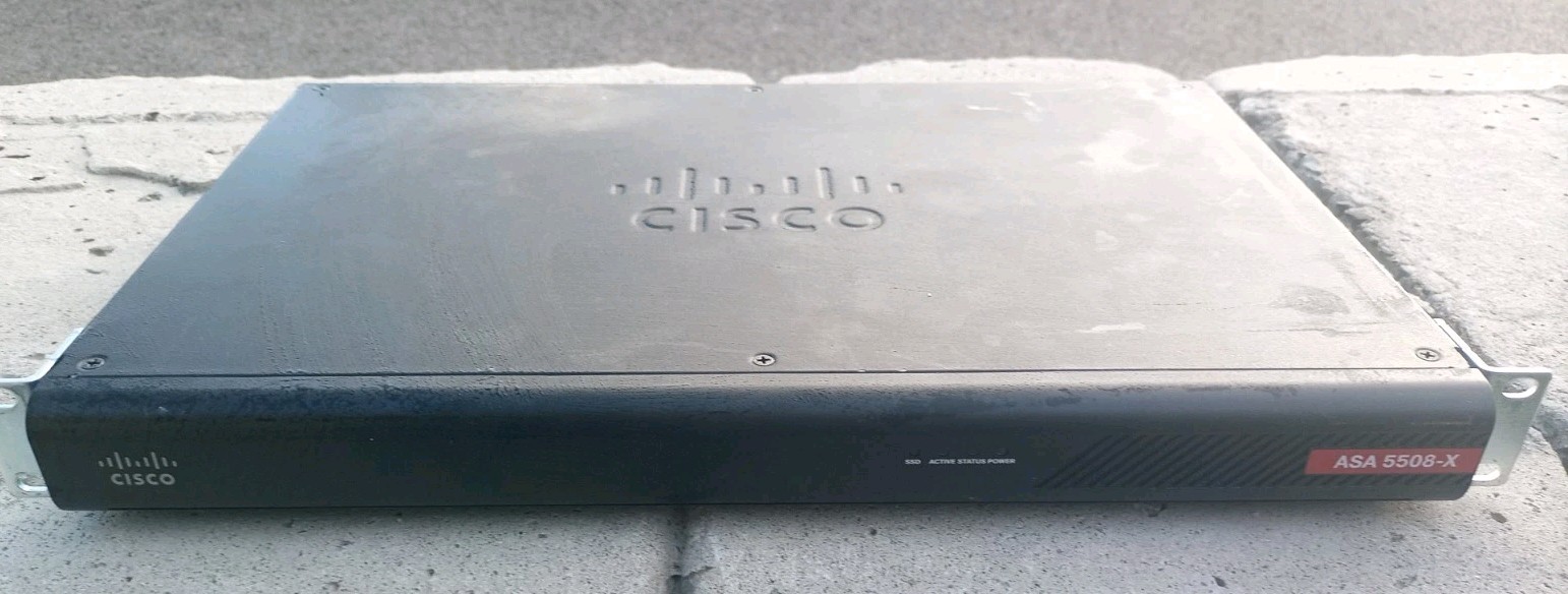ASA5508-K9 CISCO ASA 5508-X Security Appliance with FirePOWER Services 8 Ports 