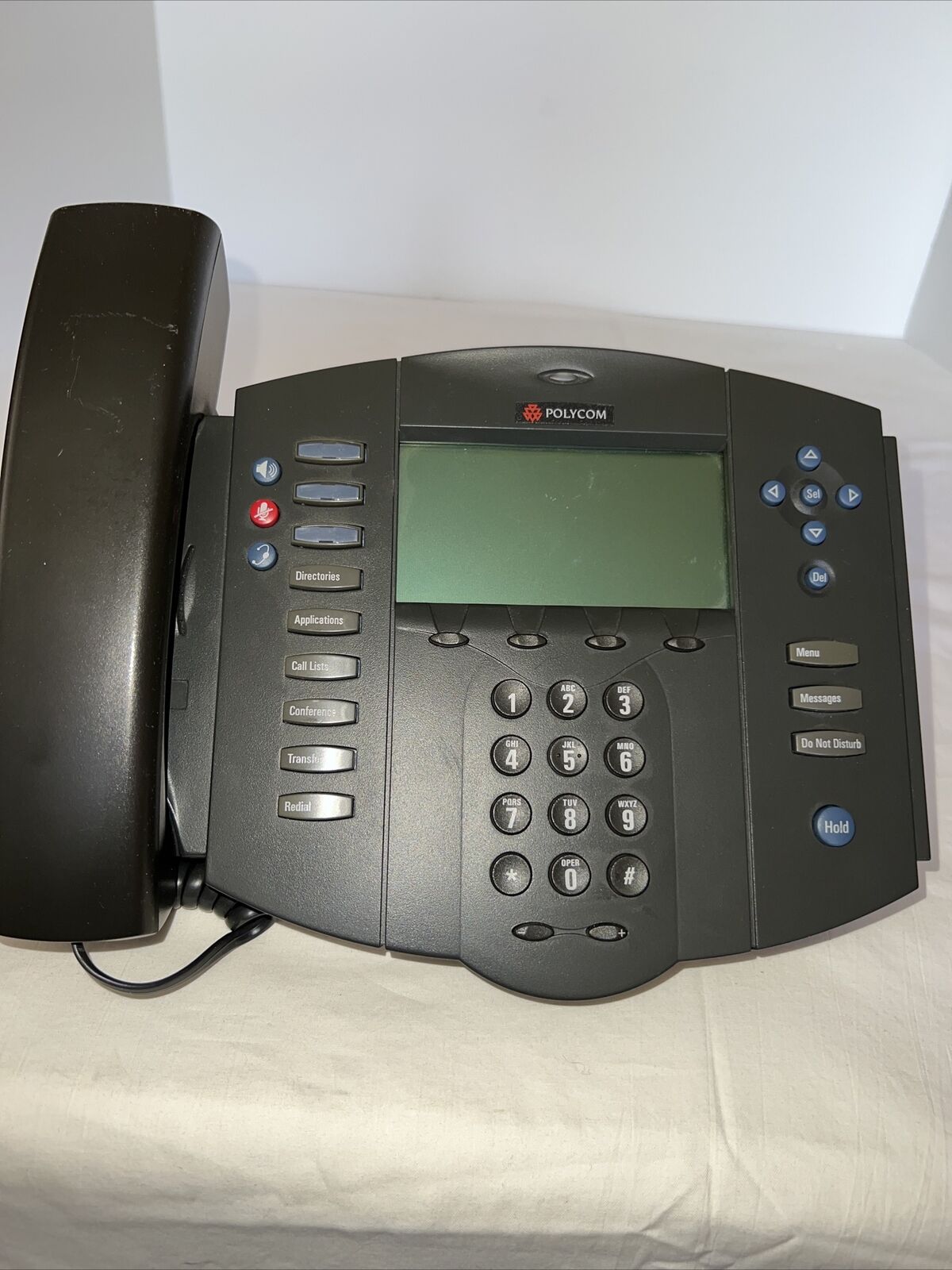 POLYCOM DESK PHONE MODEL: SOUND POINT IP 501 SIP   THIS IS AN INTERNET PHONE