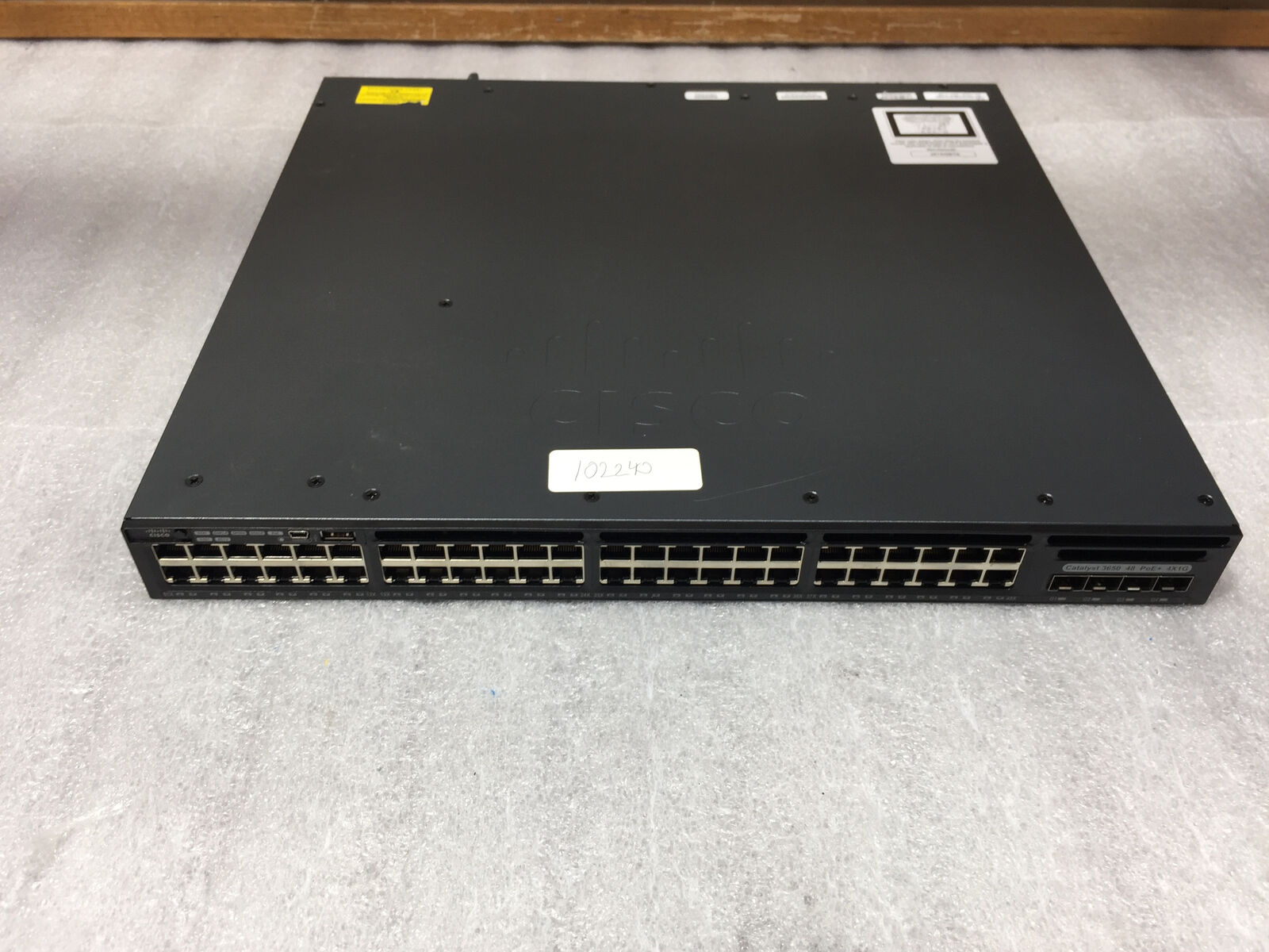 Cisco Catalyst WS-C3650-48PS-S Gigabit PoE+ Ethernet Network Managed Switch