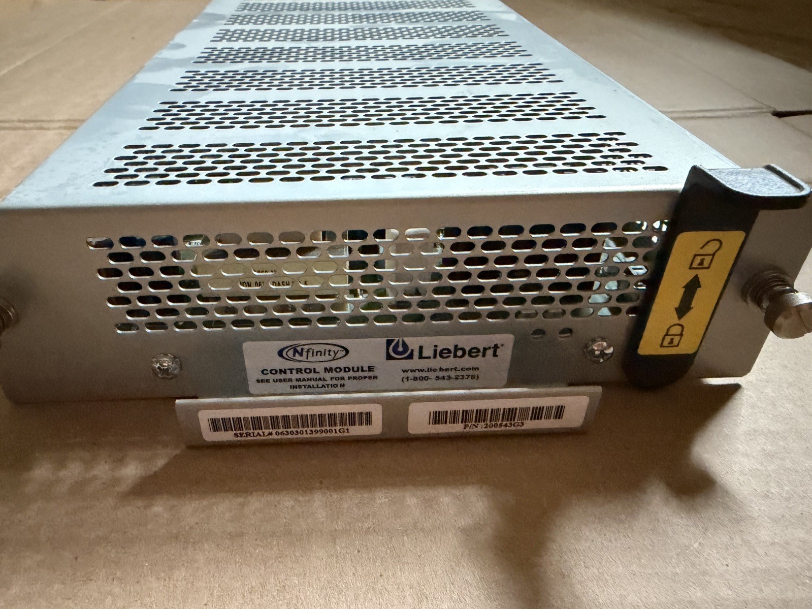 Leibert Nfinity Control Module 200543G3