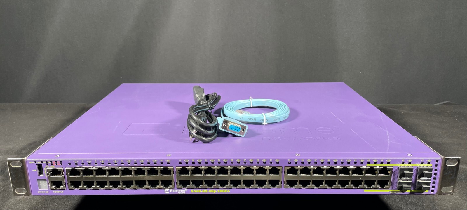 Extreme X440-G2-48P-10GE4 16535 Switch 48-Port x 1GE PoE 4 Combo 1G/10G SFPort