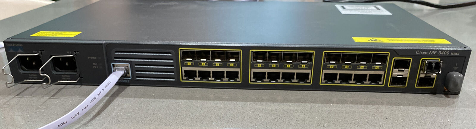 Cisco ME-3400G-12CS-A ME3400G Ethernet Access Switch