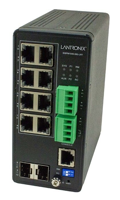 SISPM1040-582-LRT Managed Hardened Gigabit Ethernet PoE++ Switch (NEW)