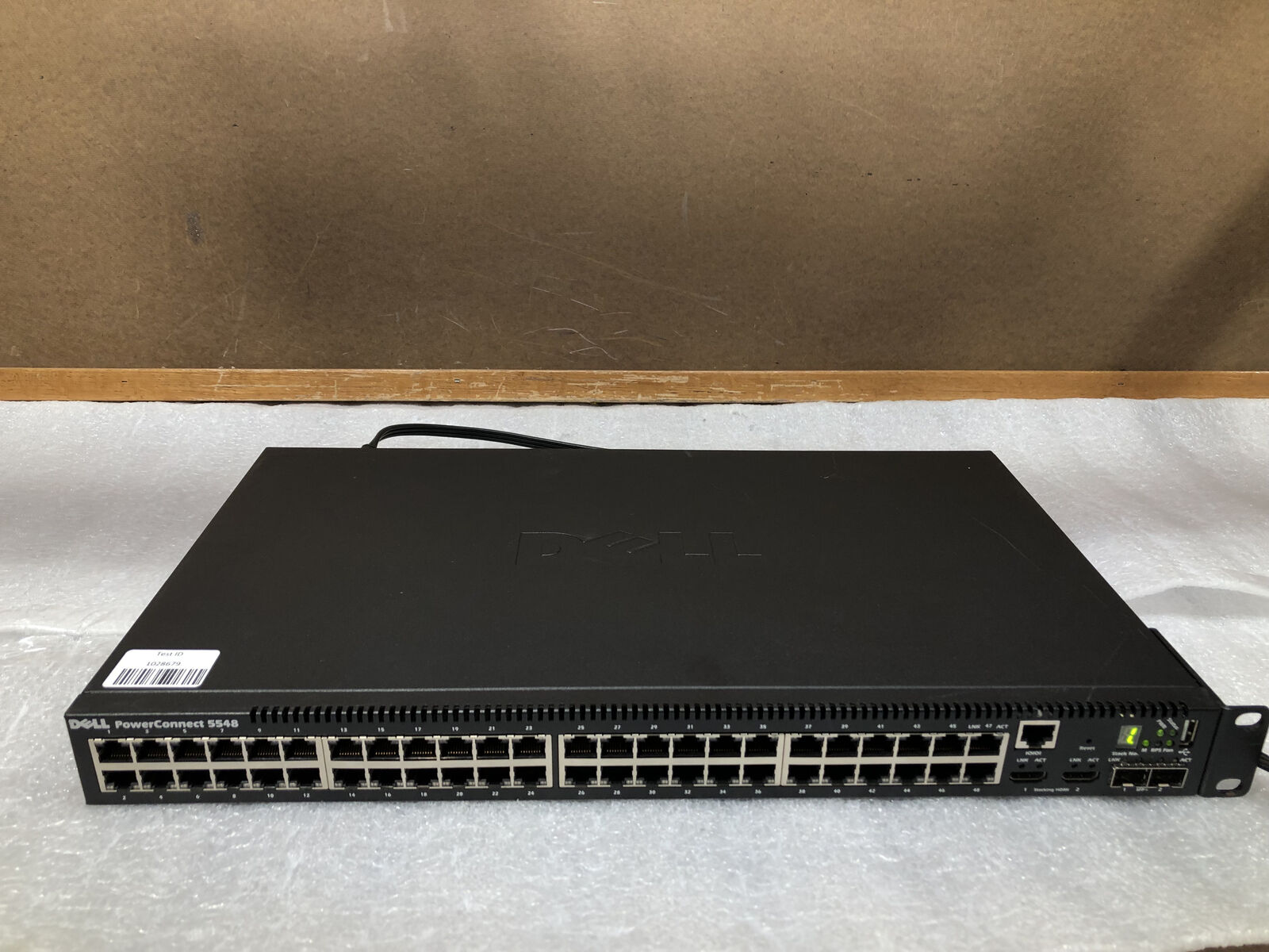 Dell PowerConnect 5548 48-Port Gigabit PoE Ethernet Managed Switch -TESTED/RESET