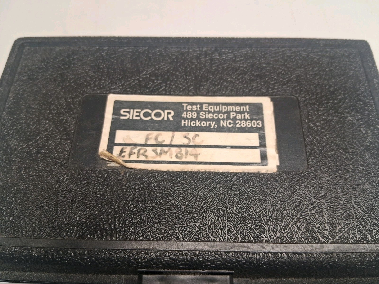 SIECOR 340-TFBS-FC-ST Fiber Optic Test Cable 305M Single Mode w/ Case