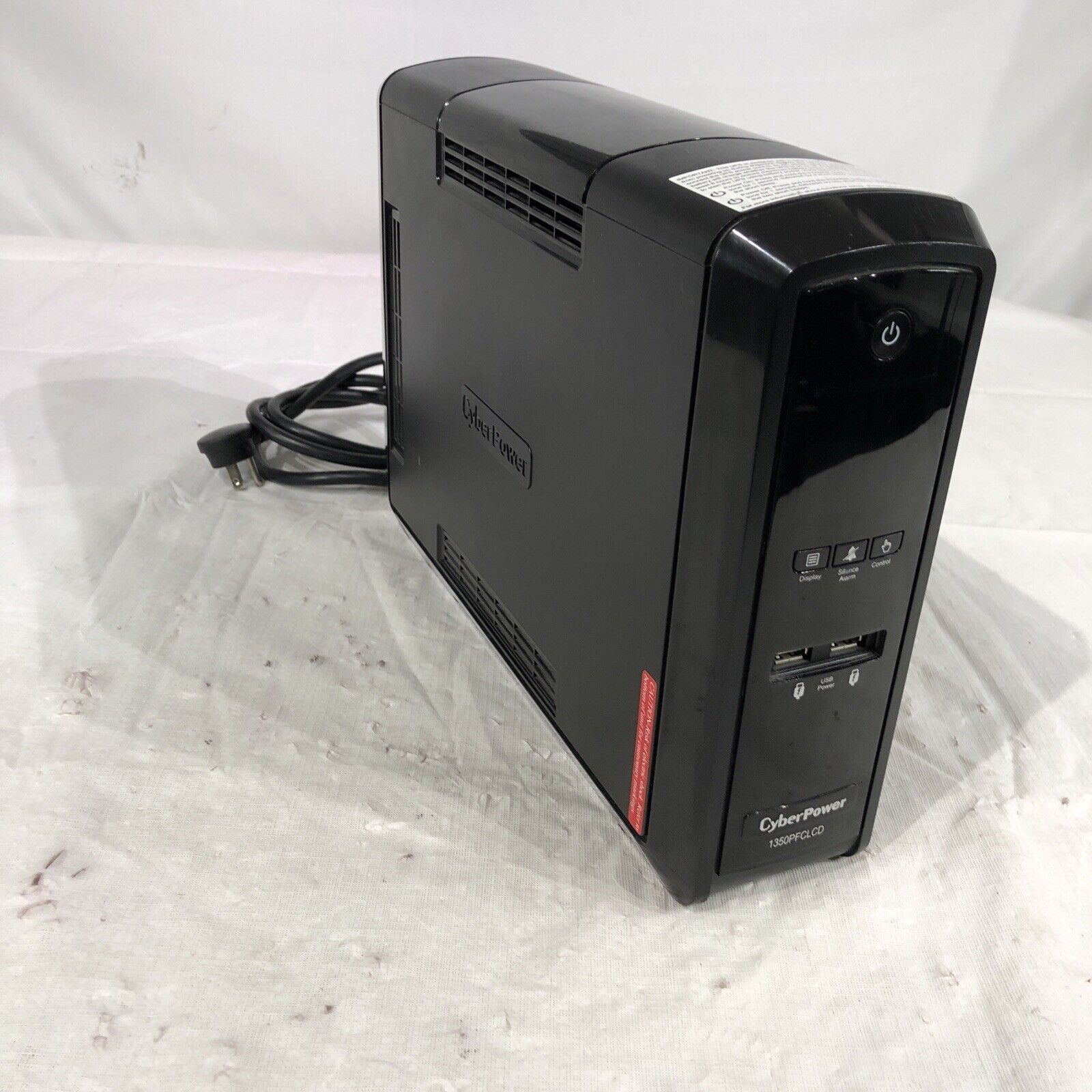 CyberPower CP1350PFCLCD UPS Battery Backup 1350VA/810W 10 Outlet NO BATTERY