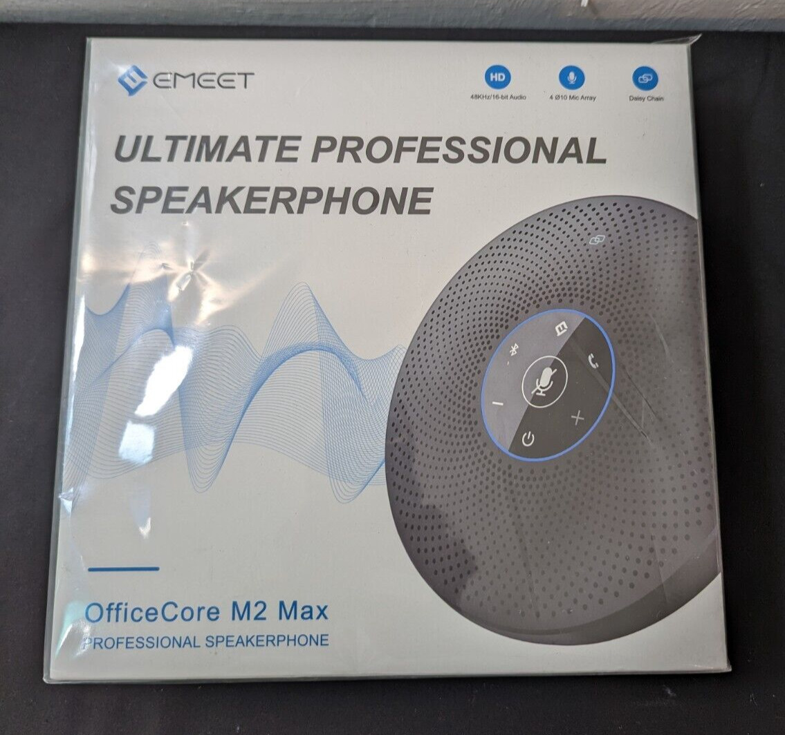 EMEET OfficeCore M2 Max Professional Speakerphone *NEW*SEALED*