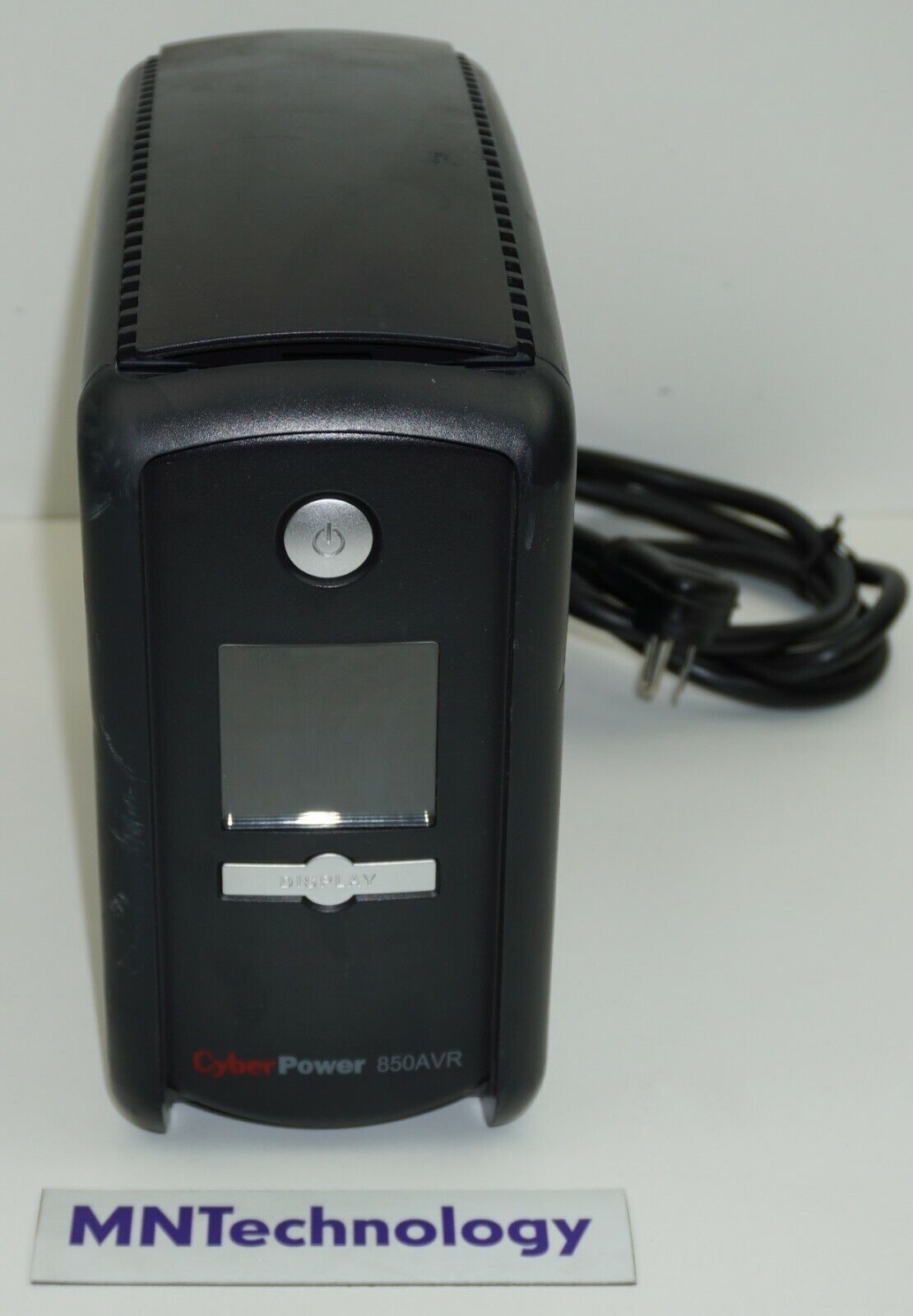 Cyber Power | CP850AVRLCD | 9-Outlet PC Battery Back-Up UPS W/New Batt -See Desc