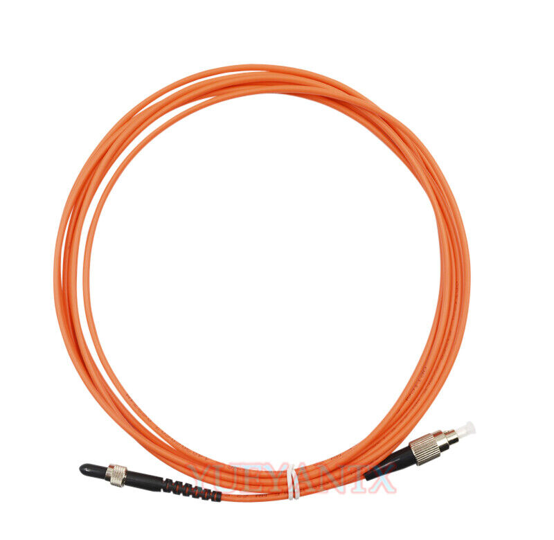 1M Fiber Patch Cord Jumper SMA905-FC UPC Multimode 50/125 OM2 Simplex Cable 