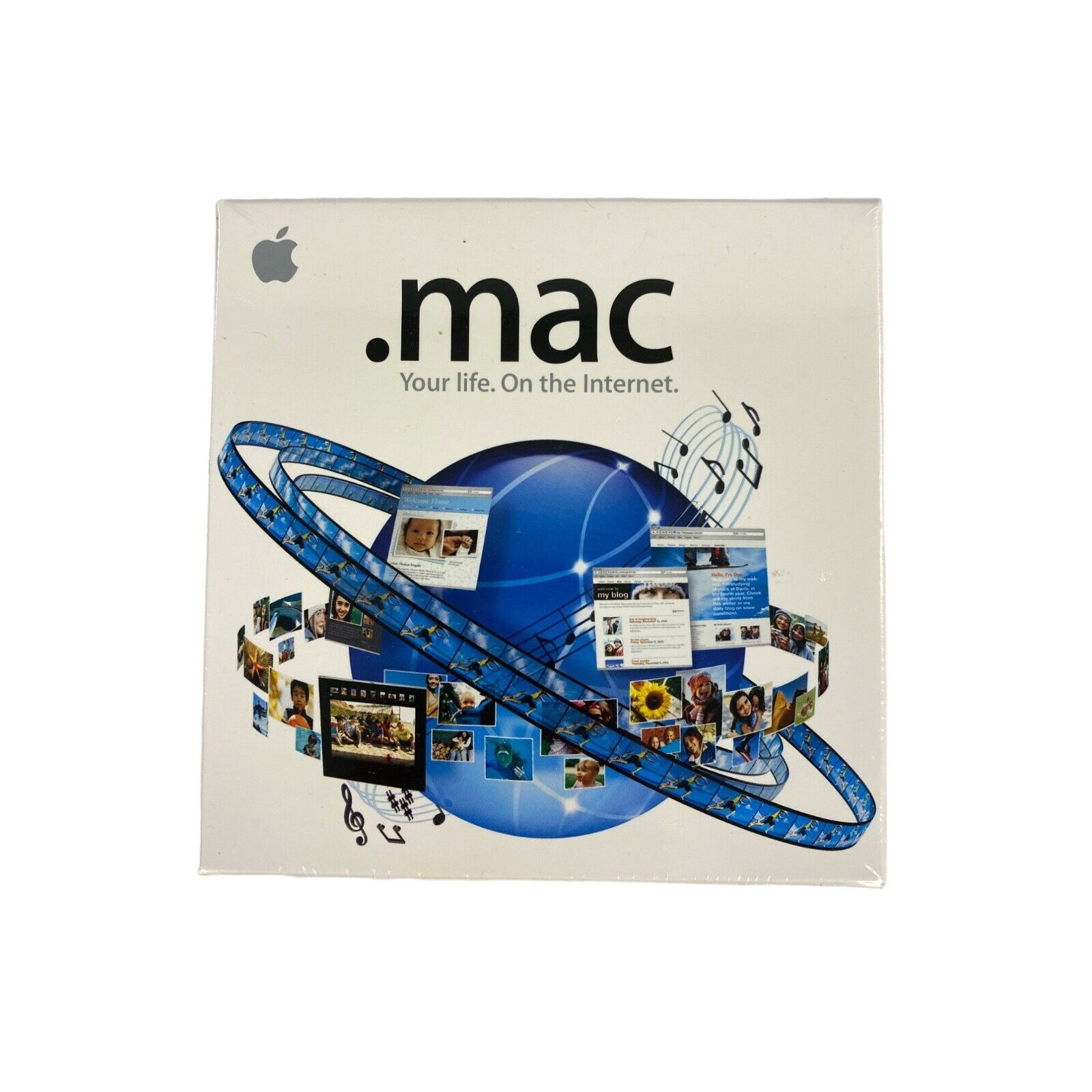 New SEALED .Mac 4.0 Software integrated w/ iLife & Mac OS X-Discontinued Support