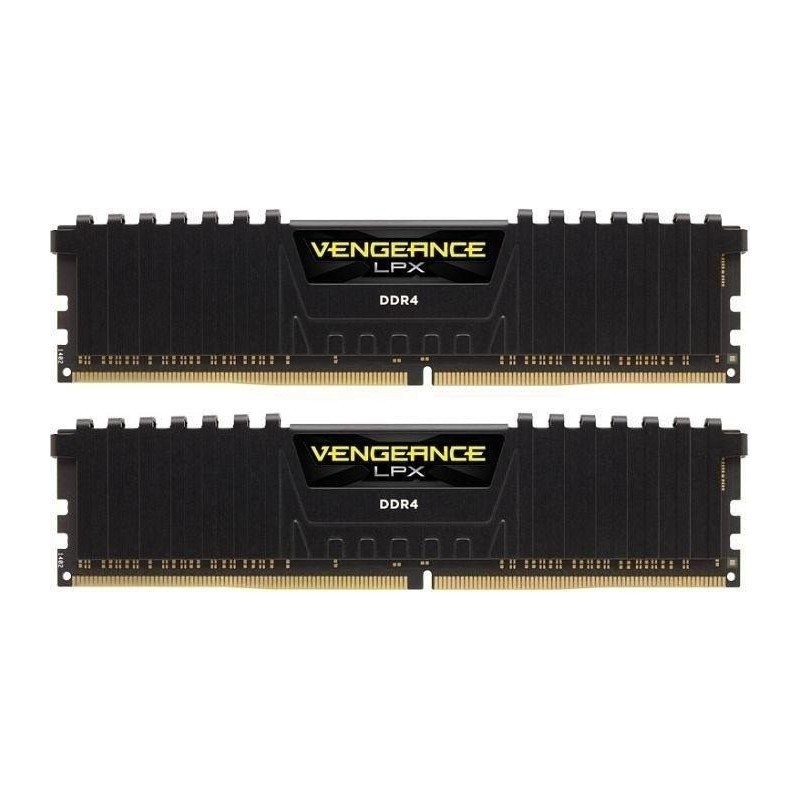 Corsair Vengeance LPX 32GB (2x16GB) DDR4 DRAM 3200MHz C16 Memory Kit - Black
