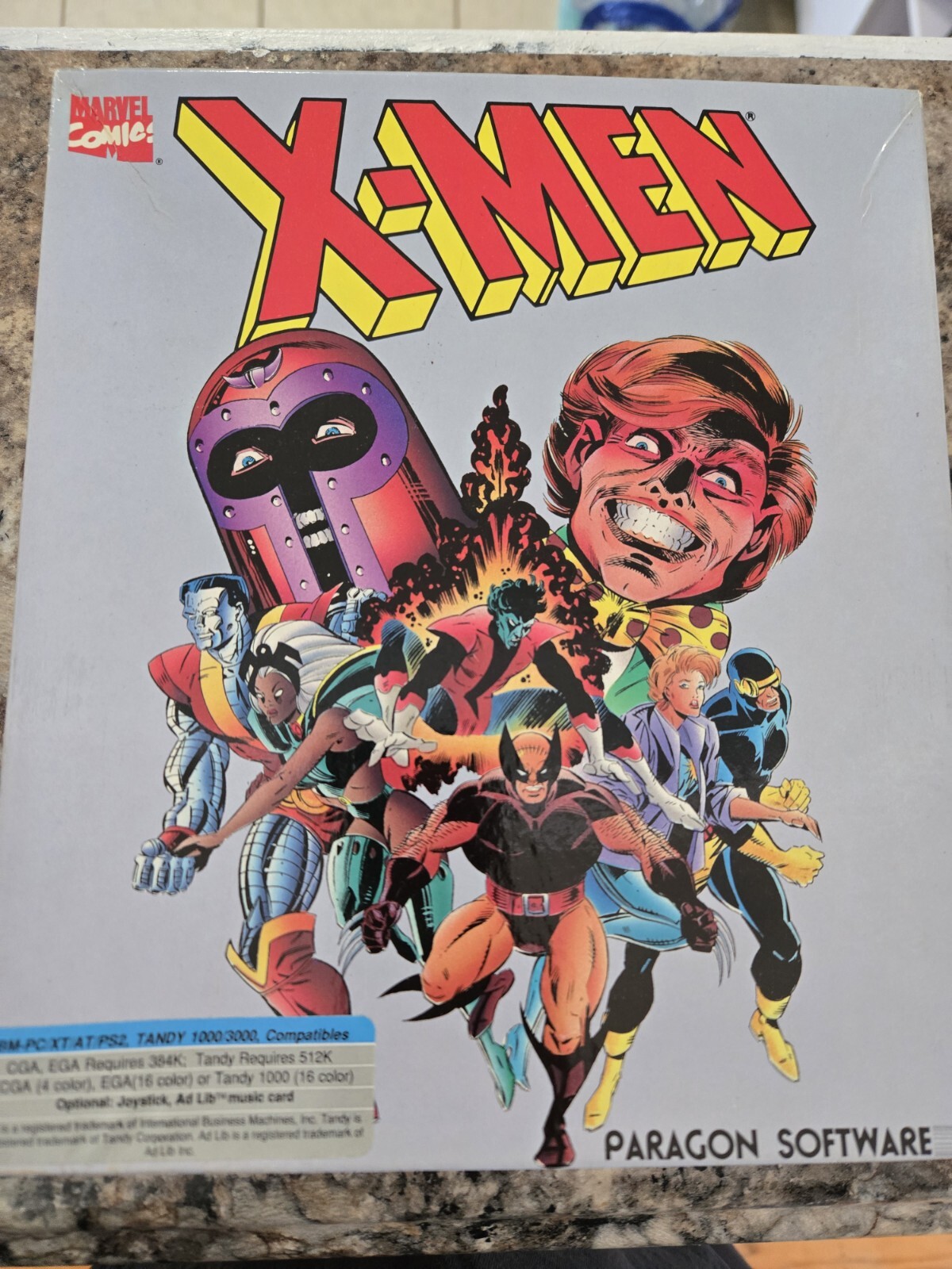 X-Men: Madness in Murderworld -  IBM - Paragon Software 5 1/4 floppy - COMPLETE