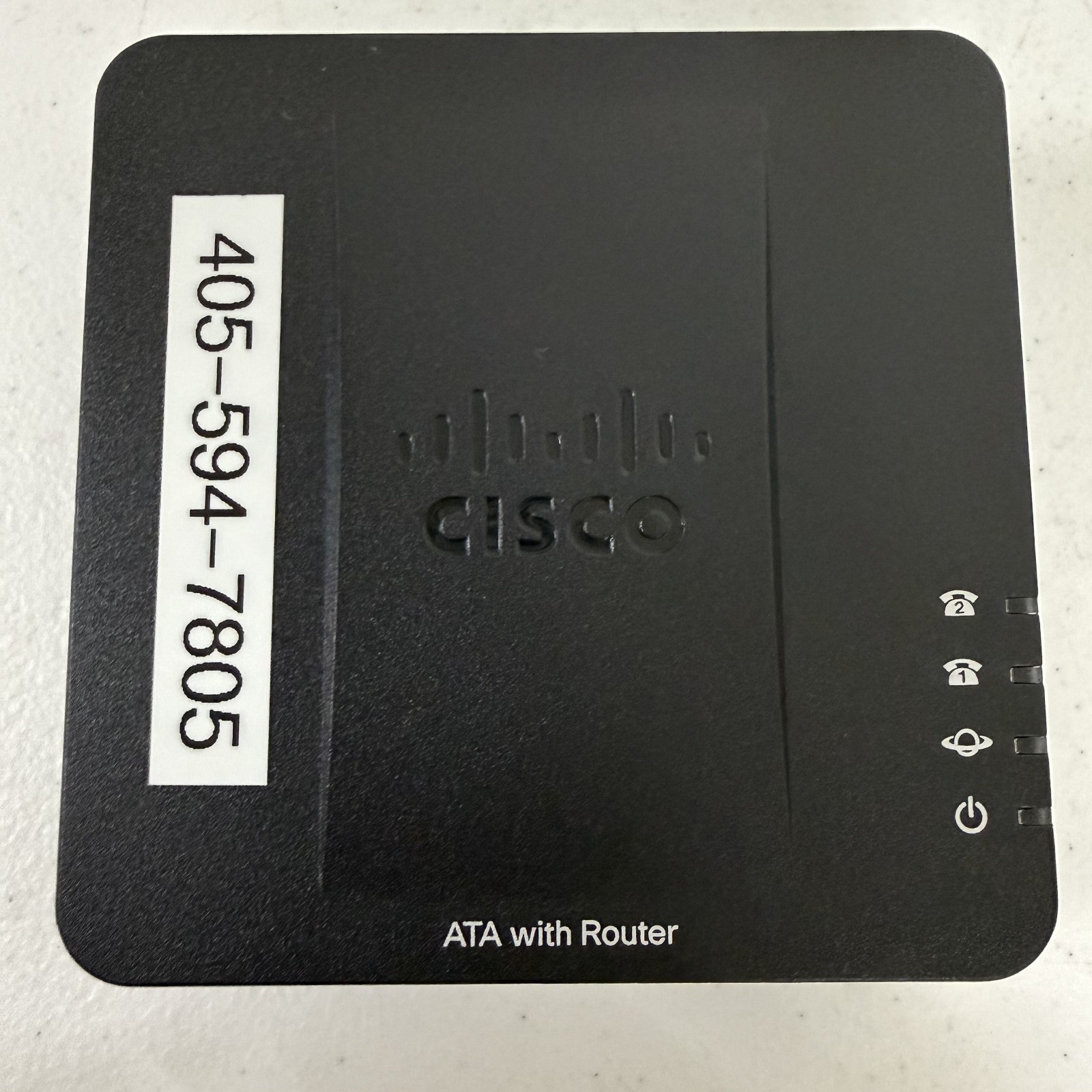 GENUINE Cisco SPA122 2 Port VoIP IP SIP Analog Adapter Router UNIT ONLY FREE S/H