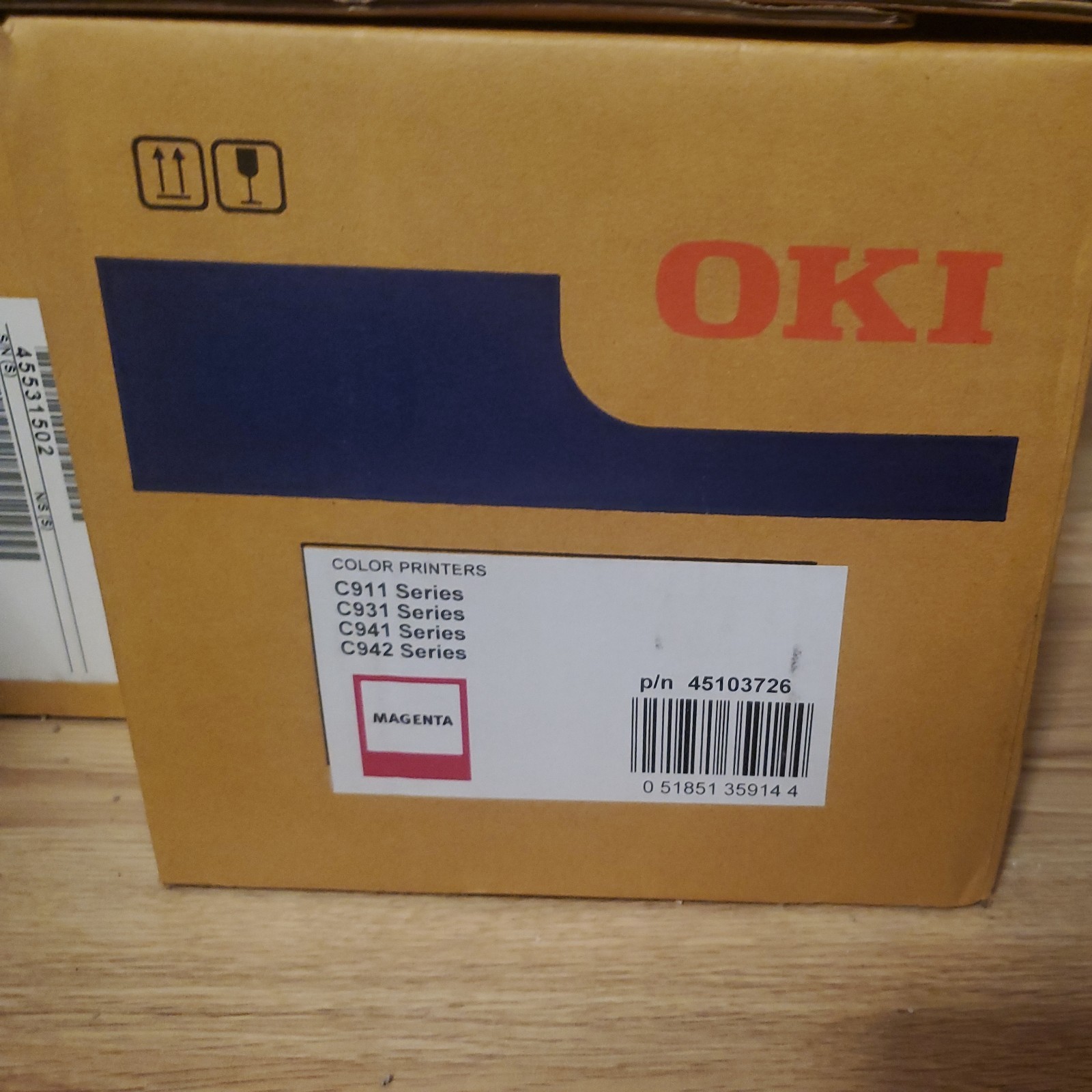Okidata 45103726 Magenta Image Drum for C900 Series New OEM