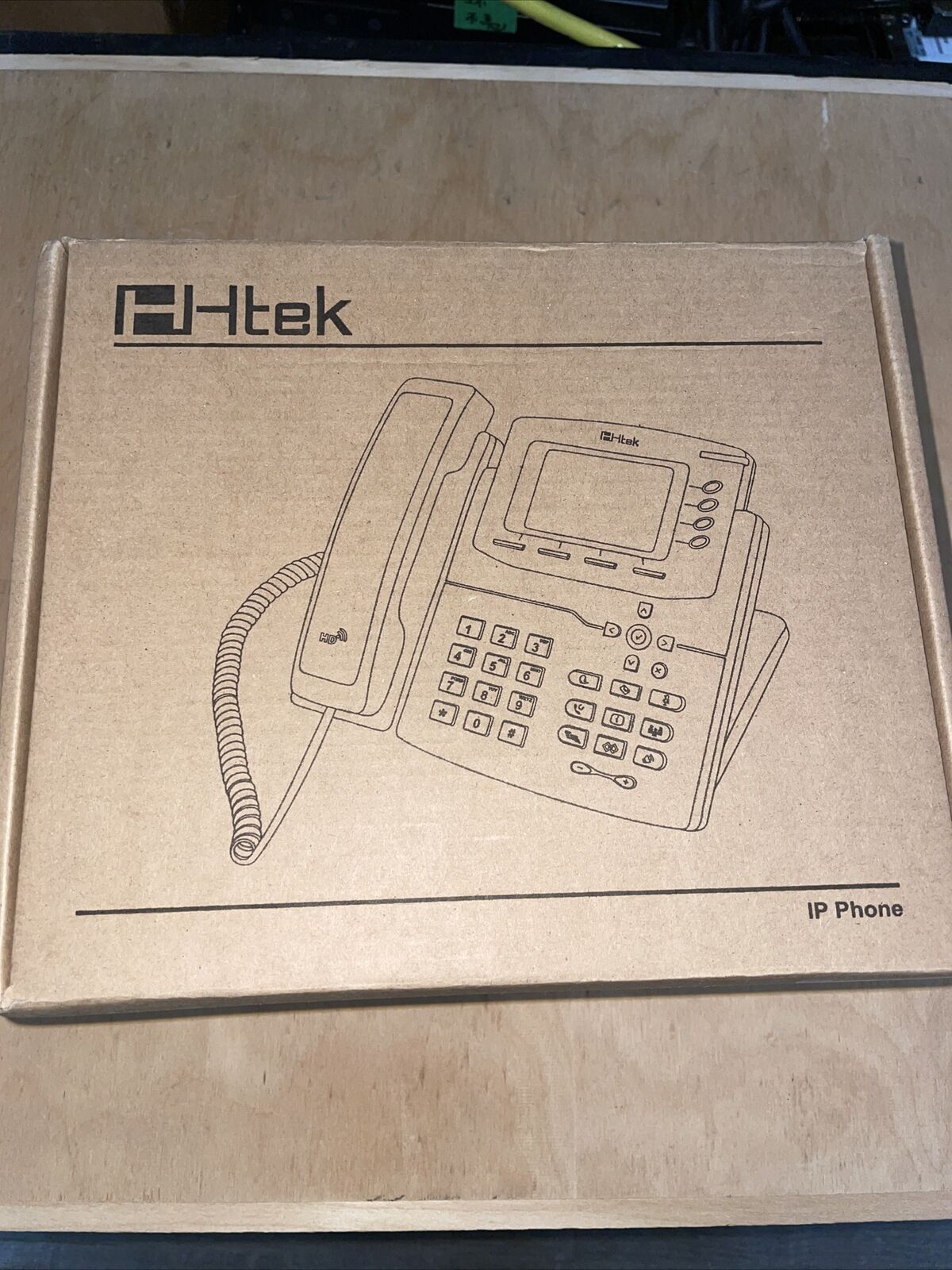 * NEW IN BOX HTek 840P HTEK-UC840 Color IP Phone