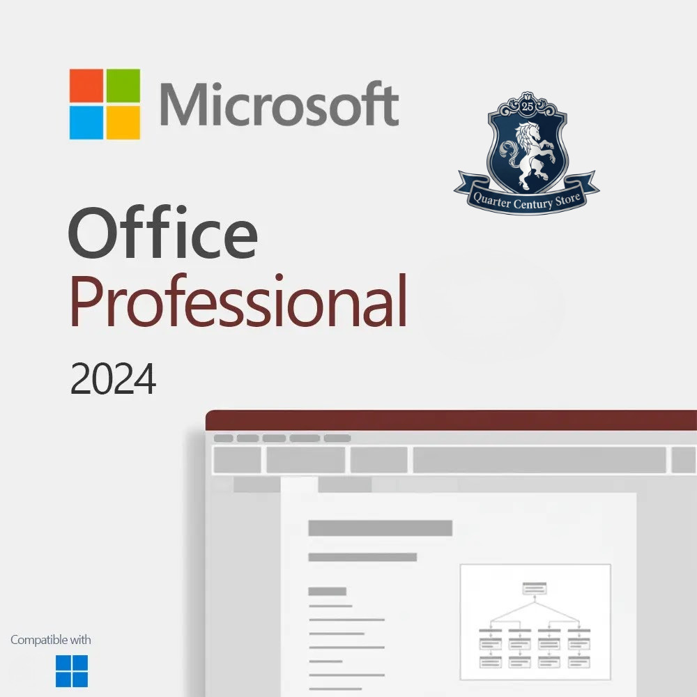 NEW Microsoft Office 2024 Lifetime License PC 1 Device Perpetual Physical Box