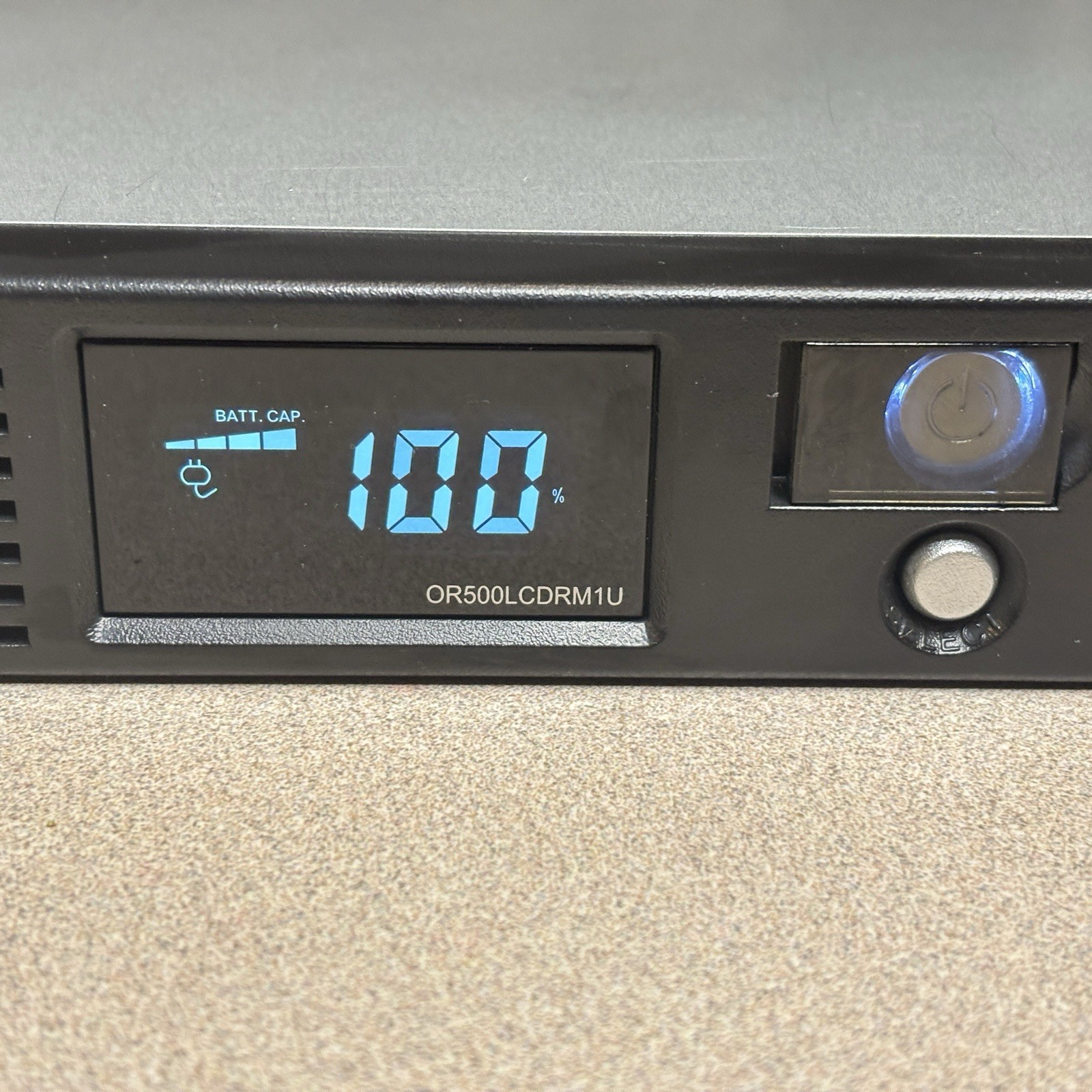 Cyber Power Battery Backup OR500LCDRM1Ua Rack Mounted Tested Working