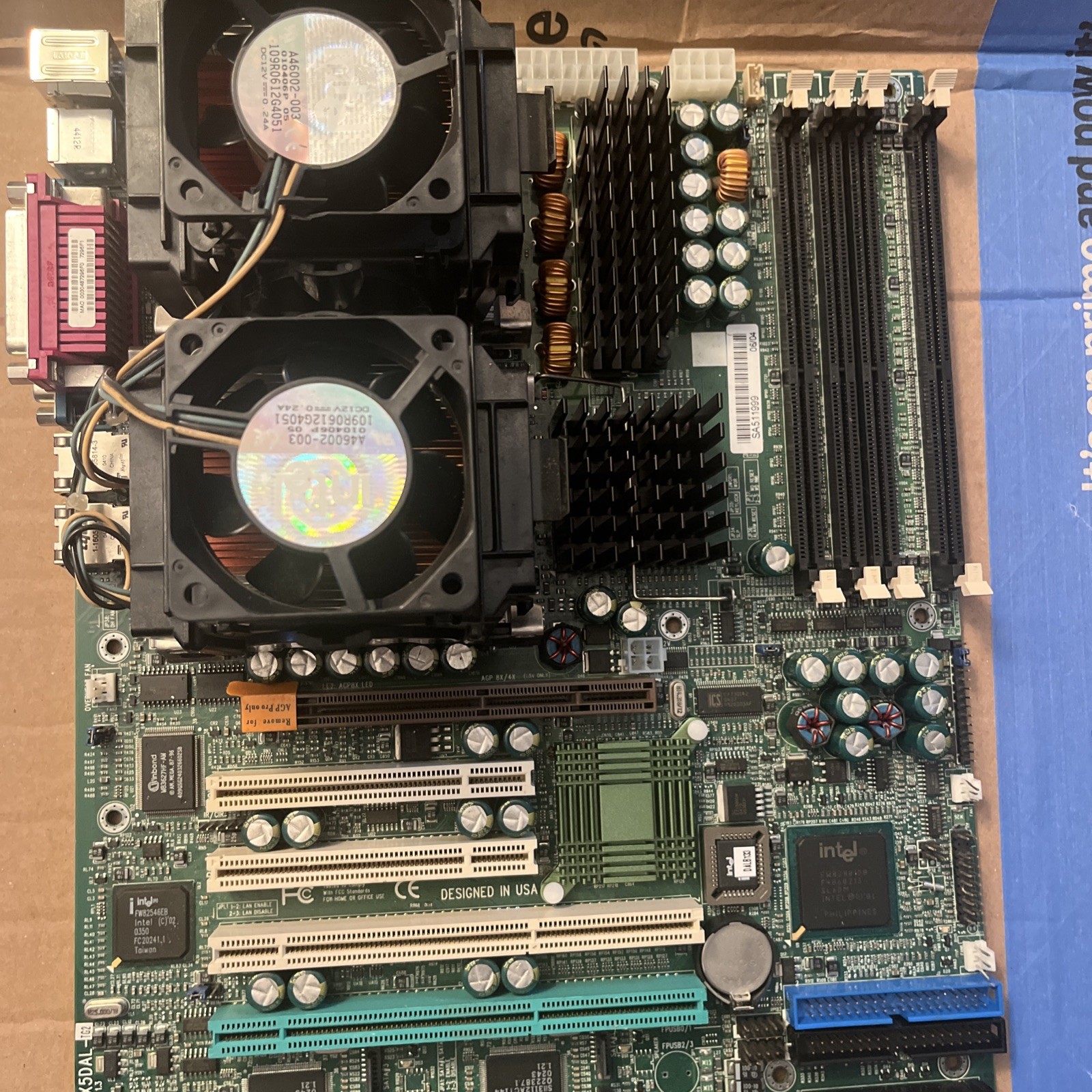 SUPER X5DAL-G Industrial Motherboard