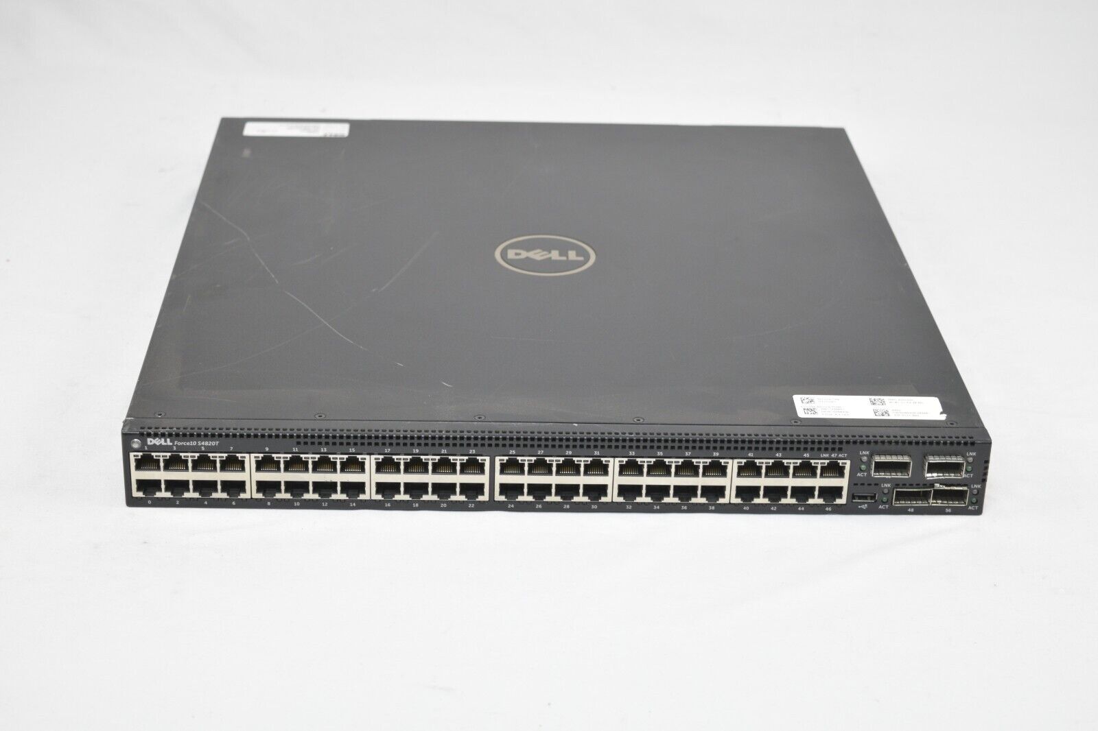 Dell Force10 S4820T S-Series 48-Port 10G Base-T 4x 40G QSFP Switch *FAILED*