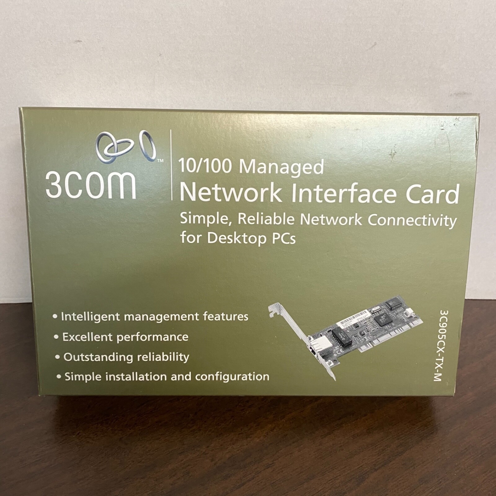 NEW 3Com 3C905CX-TX-M 10/100 MBPS Managed Network Interface Card 3 Com