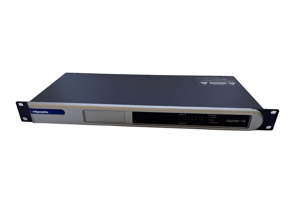 Symetrix Jupiter 8 Digital Signal Audio Processor TESTED AND WORKING