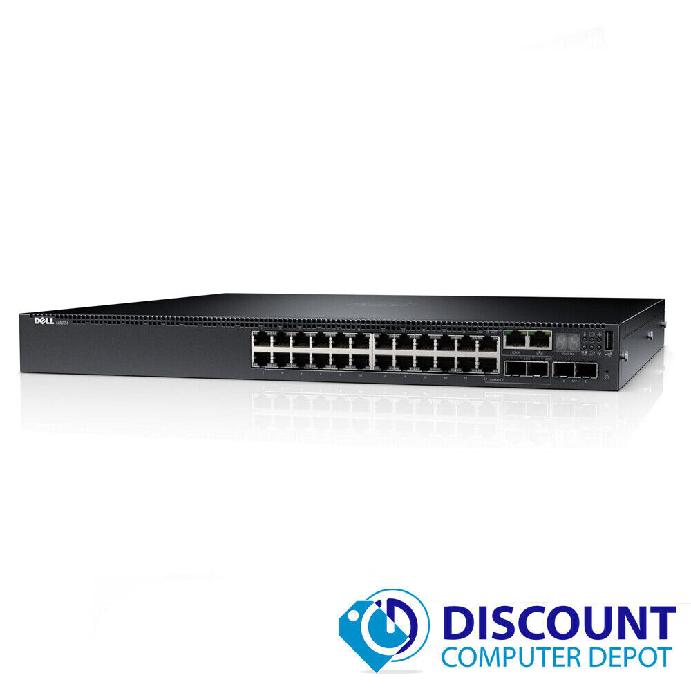 Dell Networking  N3024 24 Port Layer 3 Ethernet Network Switch PDJ93