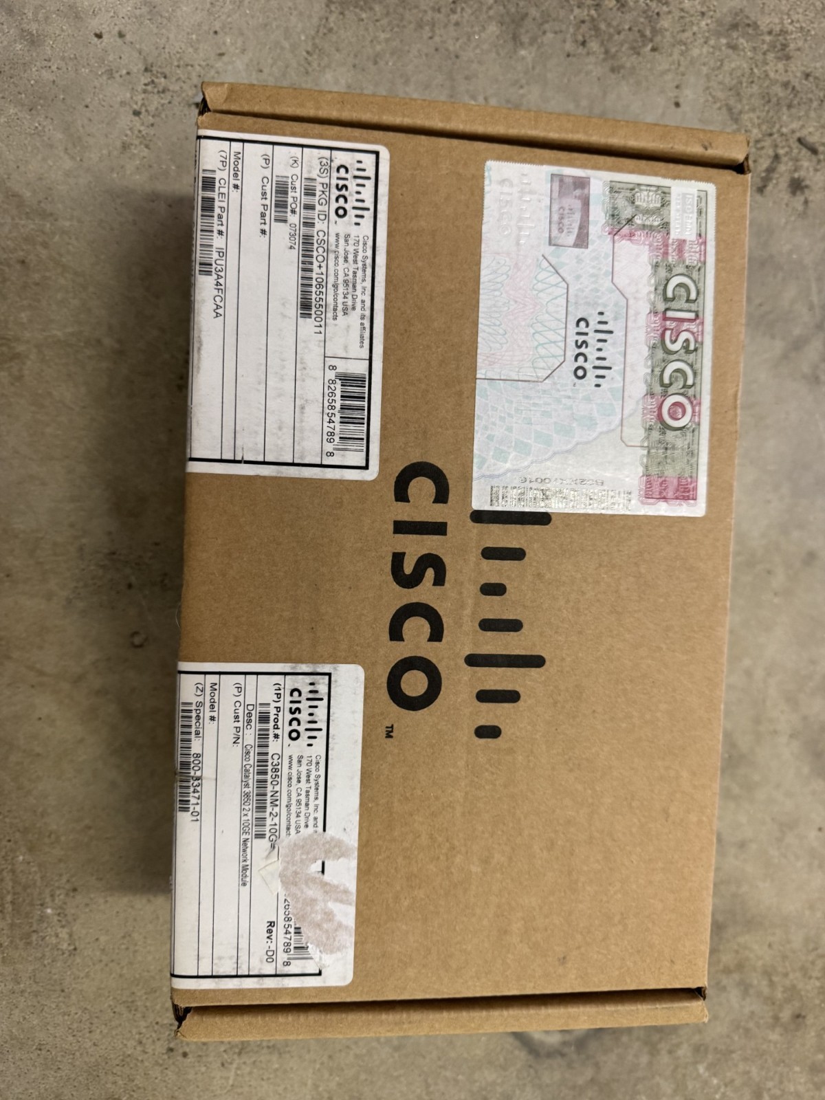 Cisco C3850-NM-2-10G